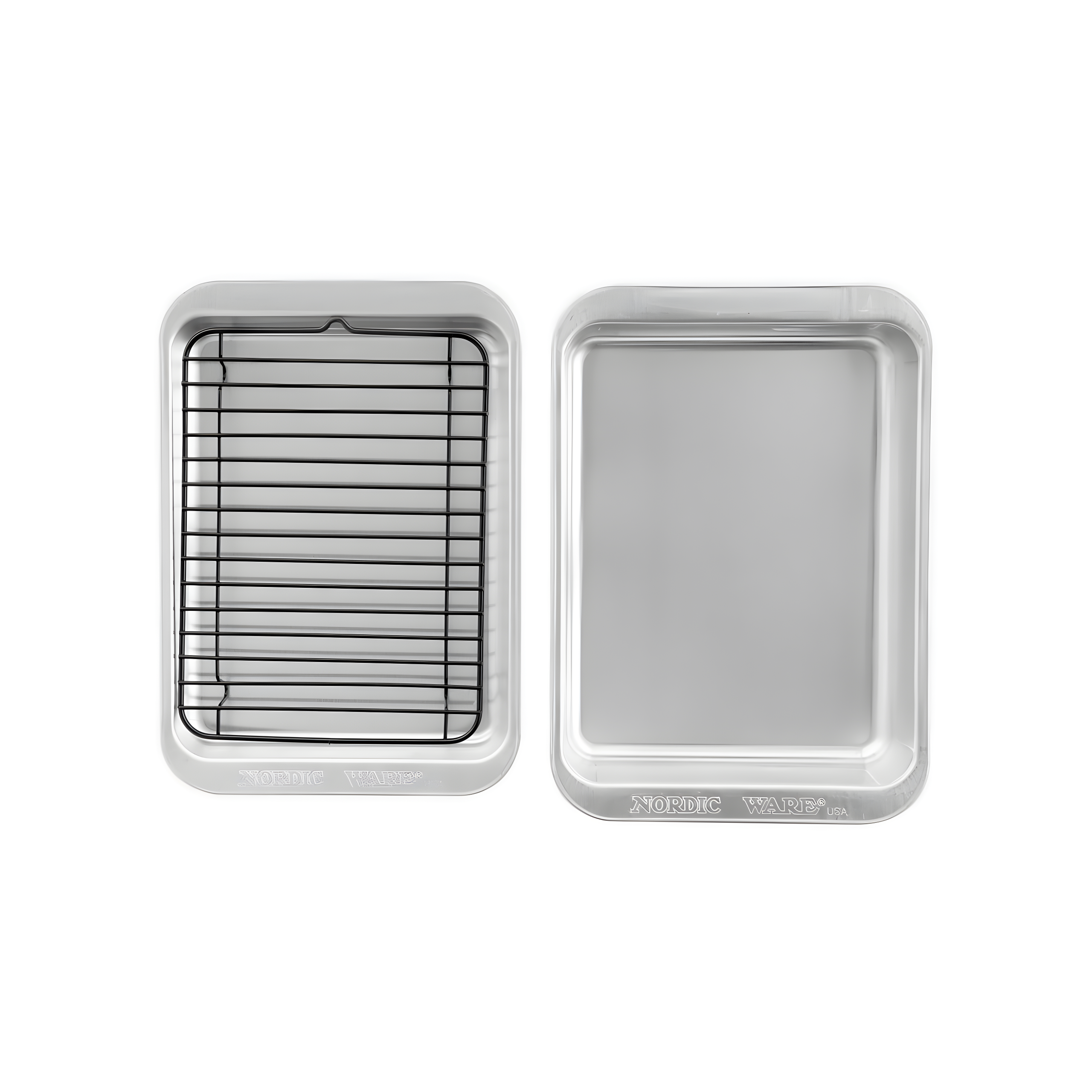 Nordic Ware Nordic Ware 8.5" Aluminum 3 Piece Grill and Bakewqare Set