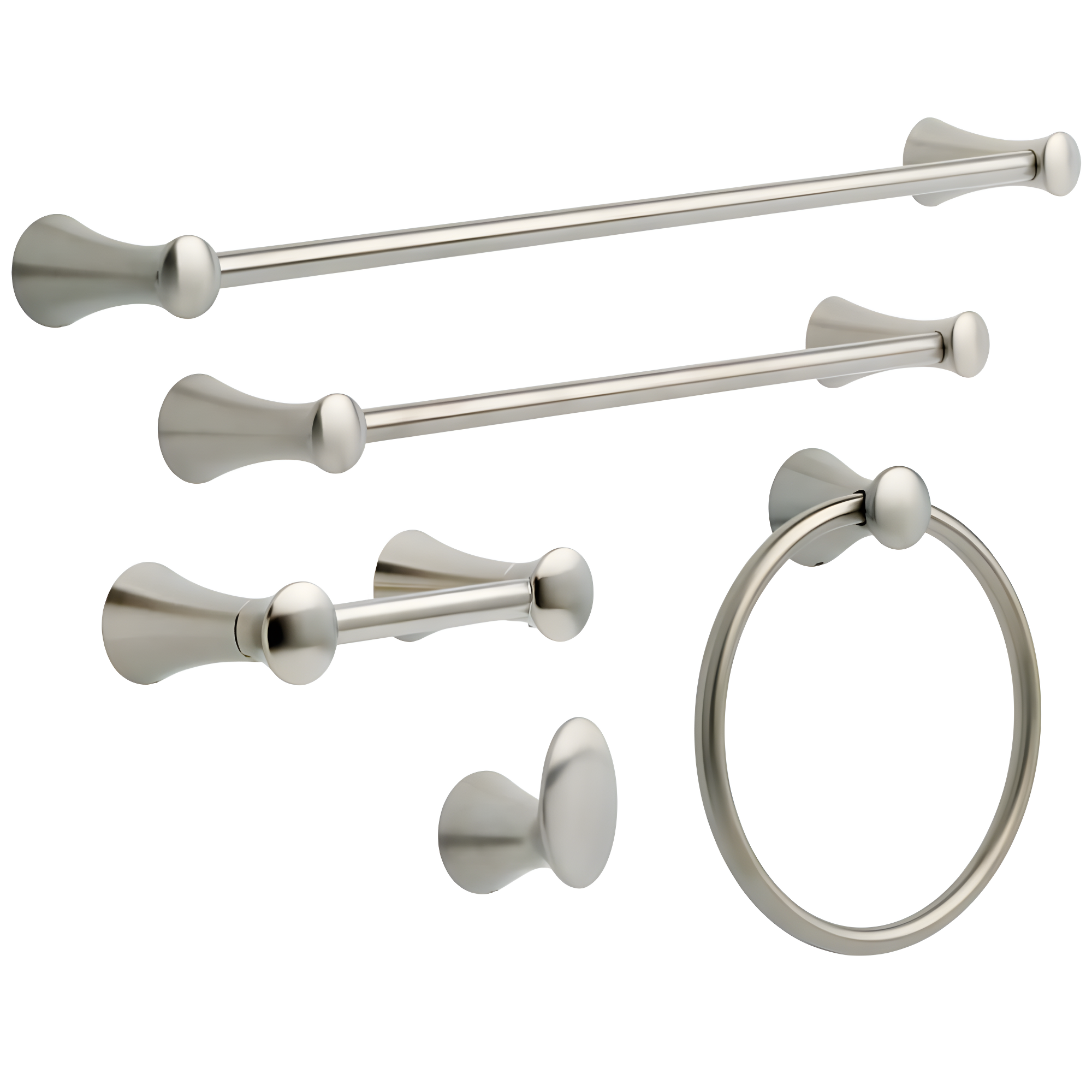 Lahara Wall Mount Round Closed Towel Ring Bath Hardware Accessory