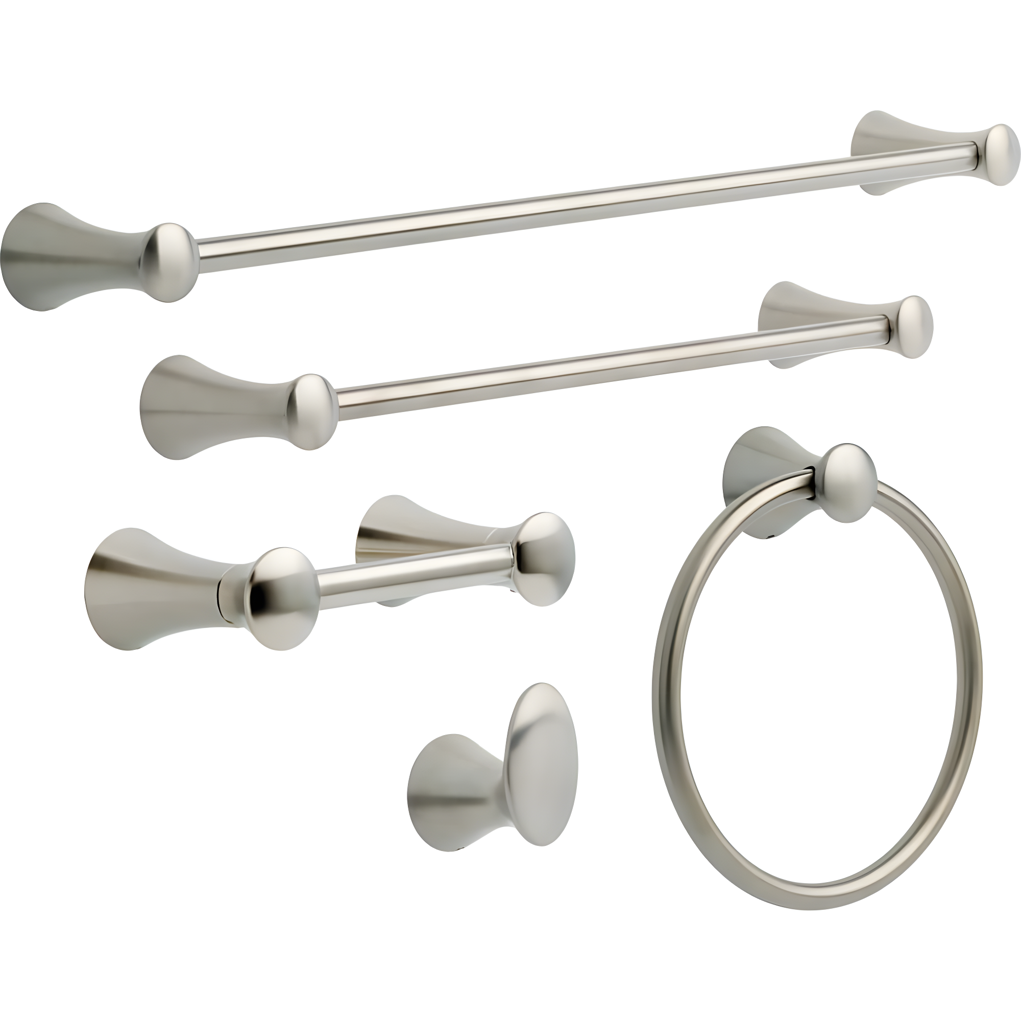 Lahara Wall Mount Round Closed Towel Ring Bath Hardware Accessory