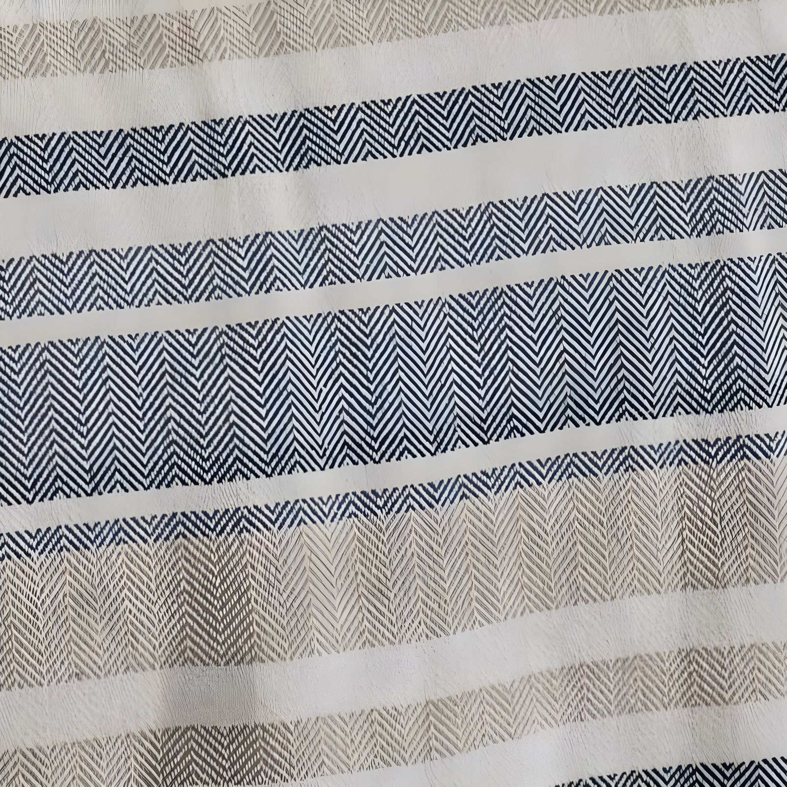 Eddie Bauer Herringbone Cotton Reversible Blanket