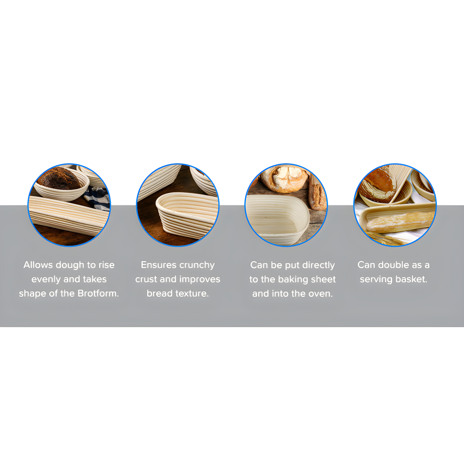 Frieling Frieling Brotform Natural Cane Bread Pan