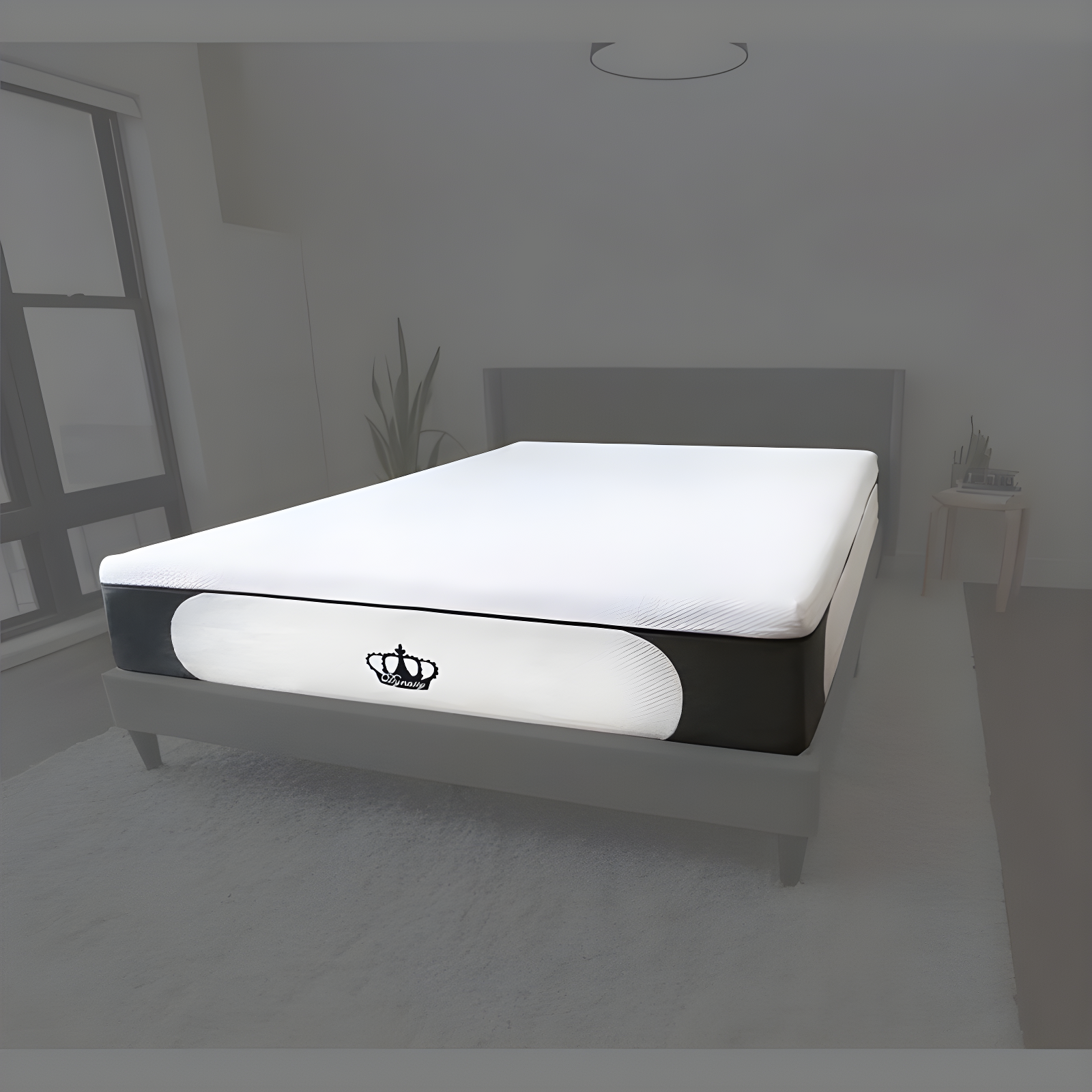 Dynasty Mattress 14.5'' Medium Gel Memory Foam Mattress
