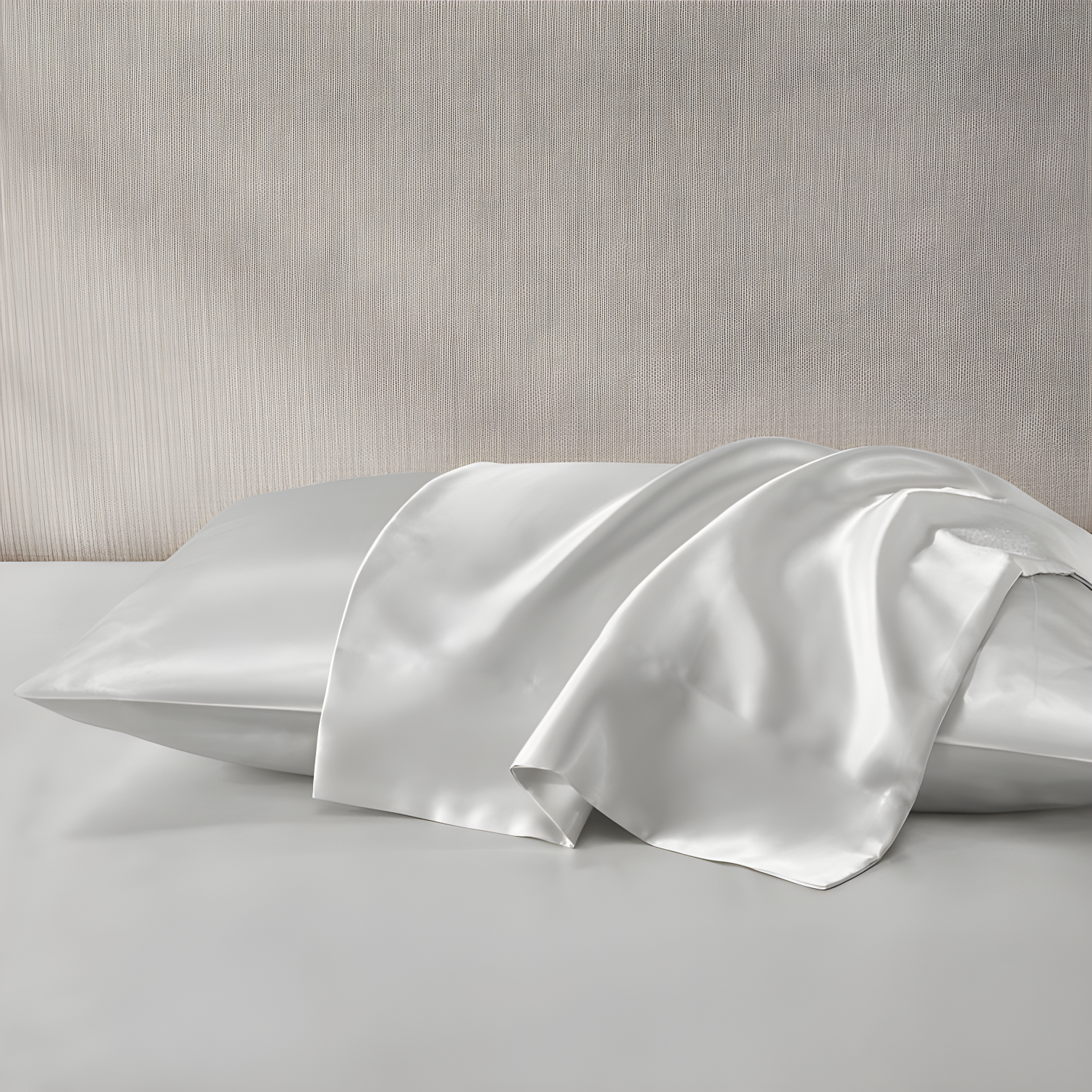 Madison Park Essentials Satin Luxury 2PC Pillowcases (Set of 2)