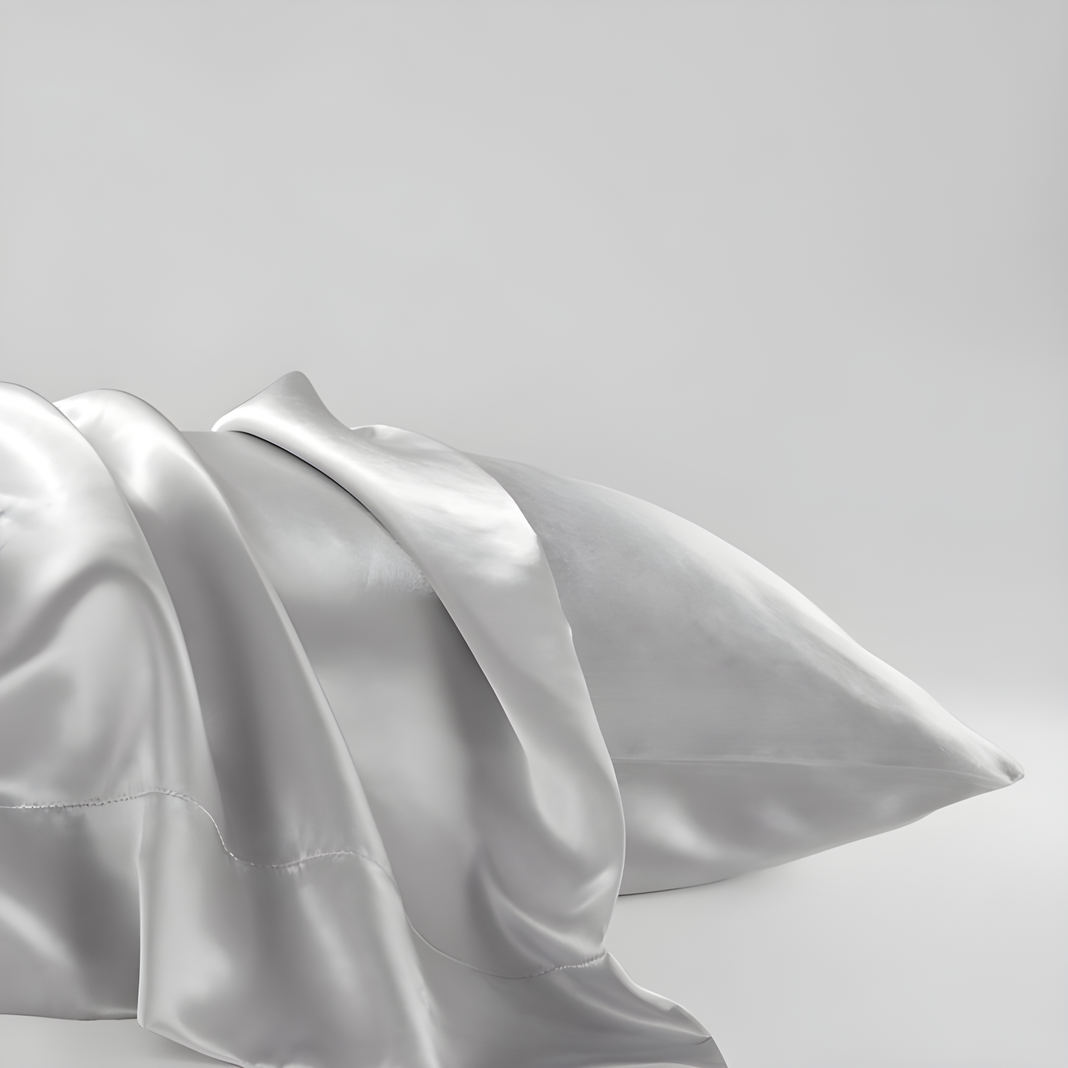Madison Park Essentials Satin Luxury 2PC Pillowcases (Set of 2)