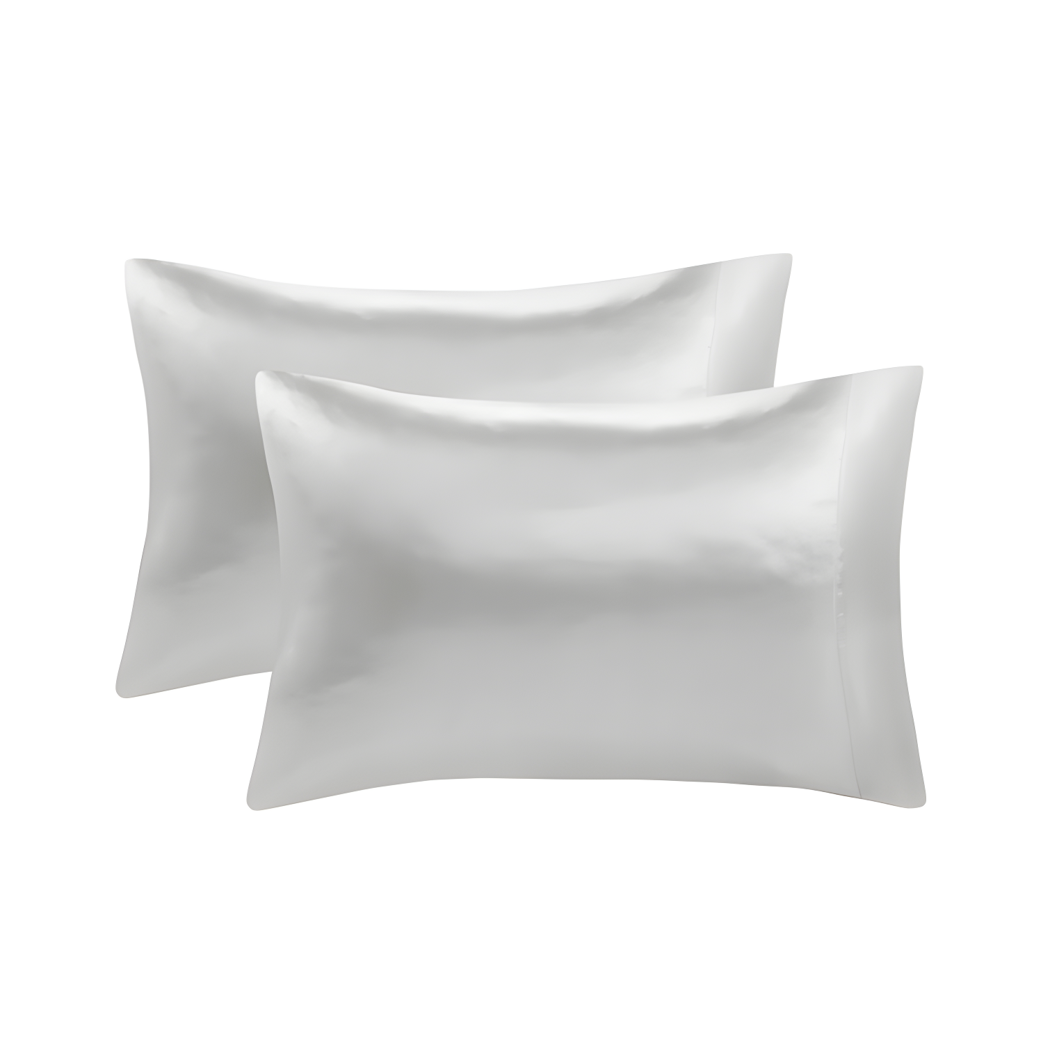 Madison Park Essentials Satin Luxury 2PC Pillowcases (Set of 2)