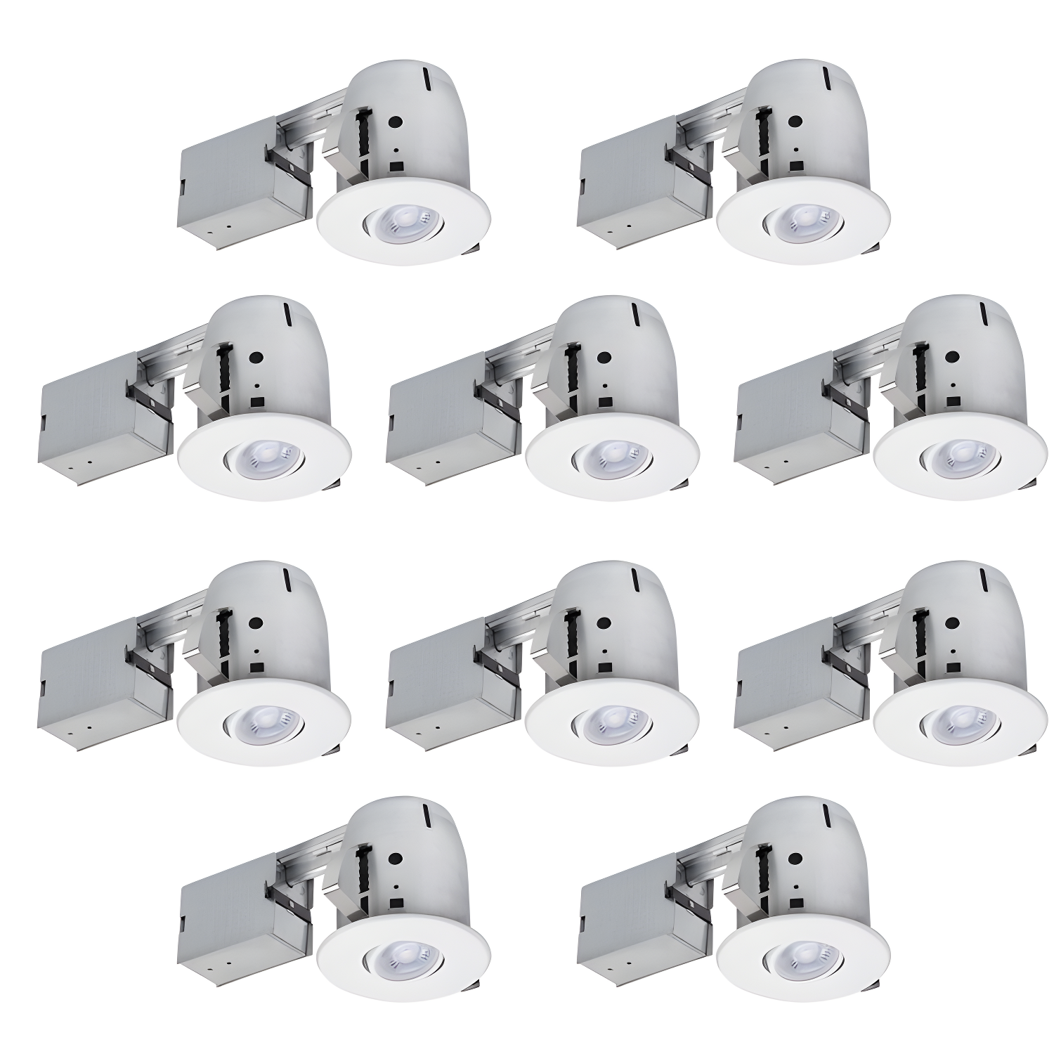 4'' Dimmable IC Rated Recessed Lighting Kit