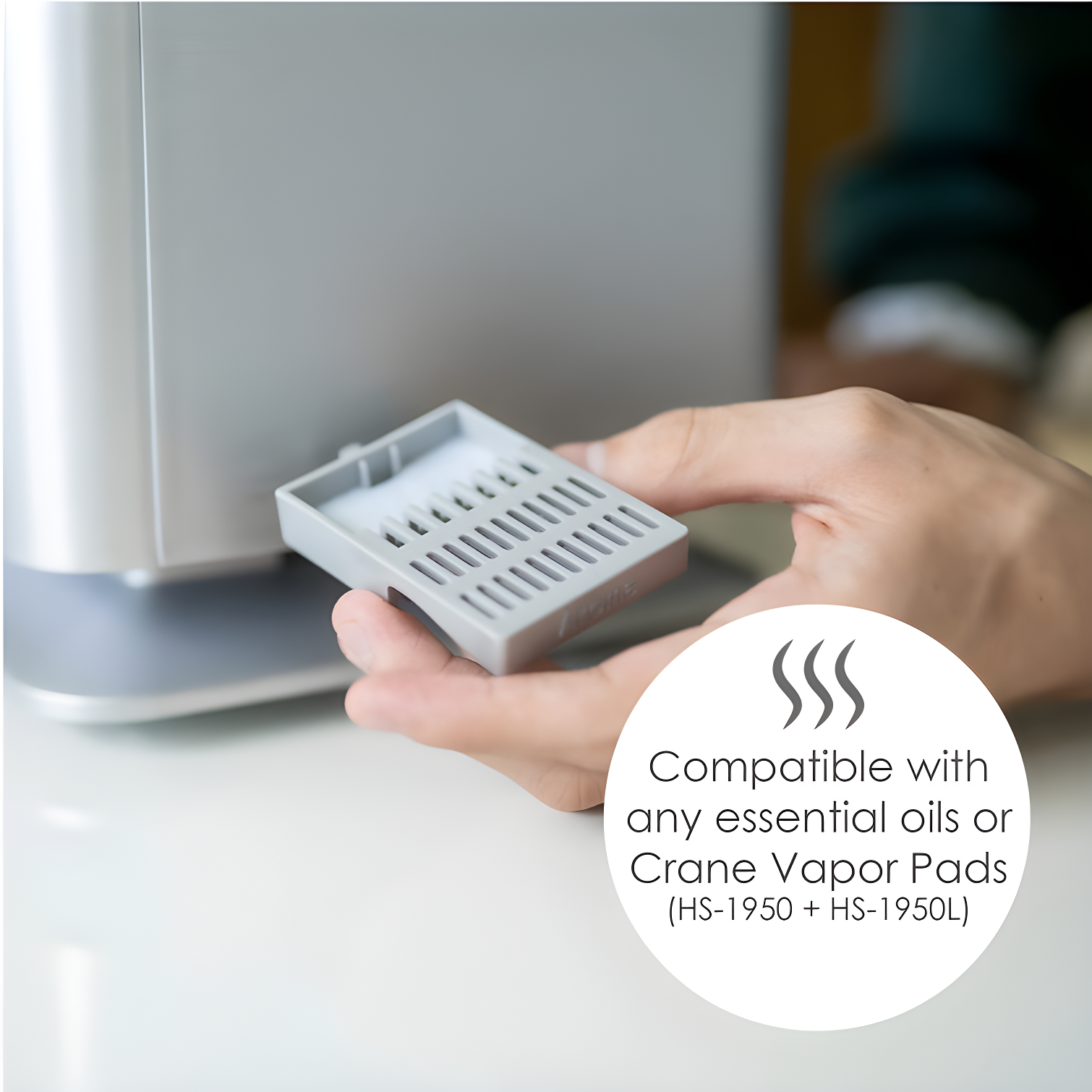 Crane USA Crane USA 1.2 Gallons Cool Mist Ultrasonic for 500 Cubic Feet