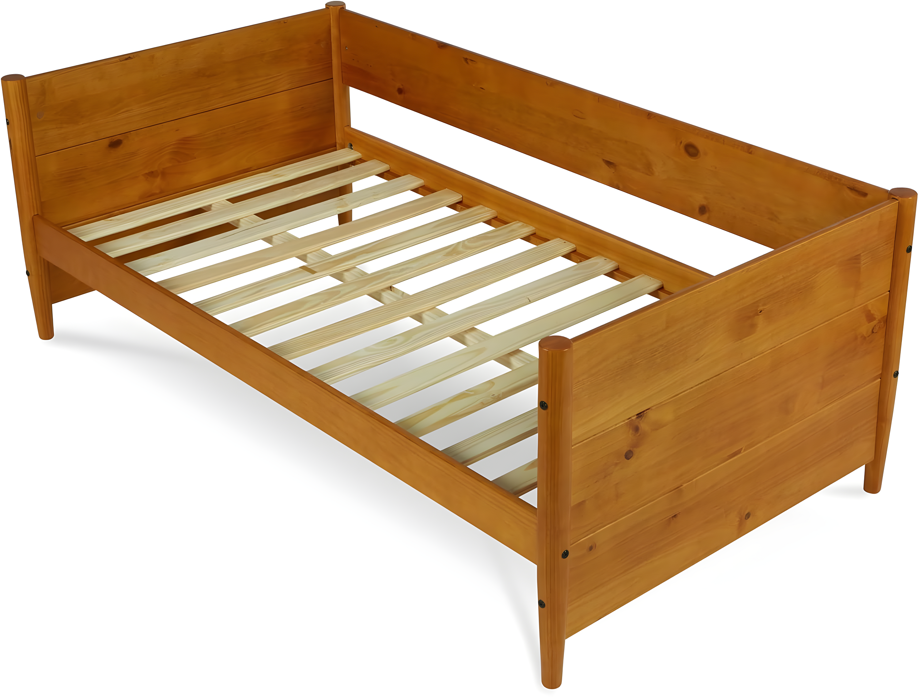 Camello Twin Solid Wood Daybed with Trundle