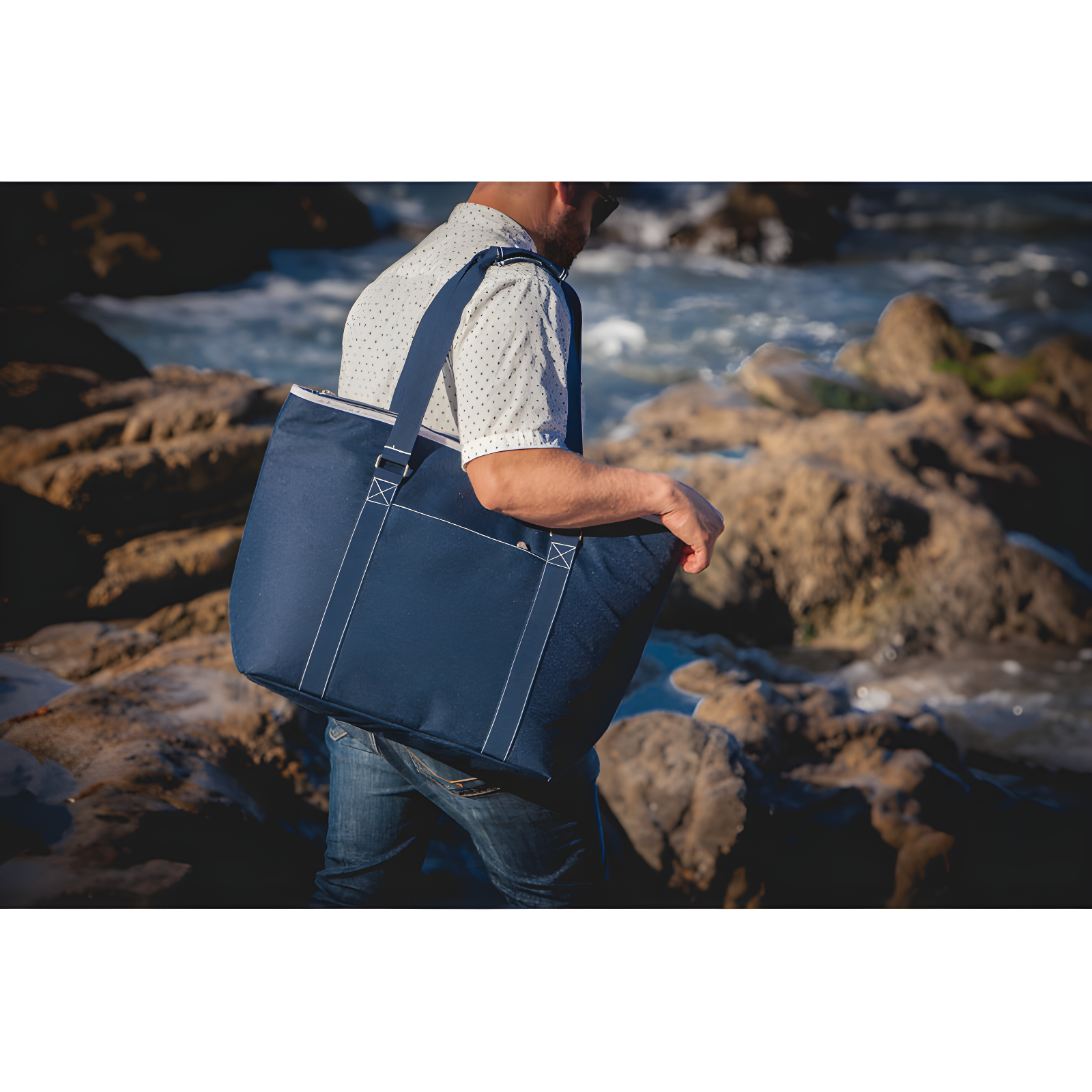 Arlmont & Co. Tahoe XL Cooler Tote - Soft Sided Insulated Picnic Bag