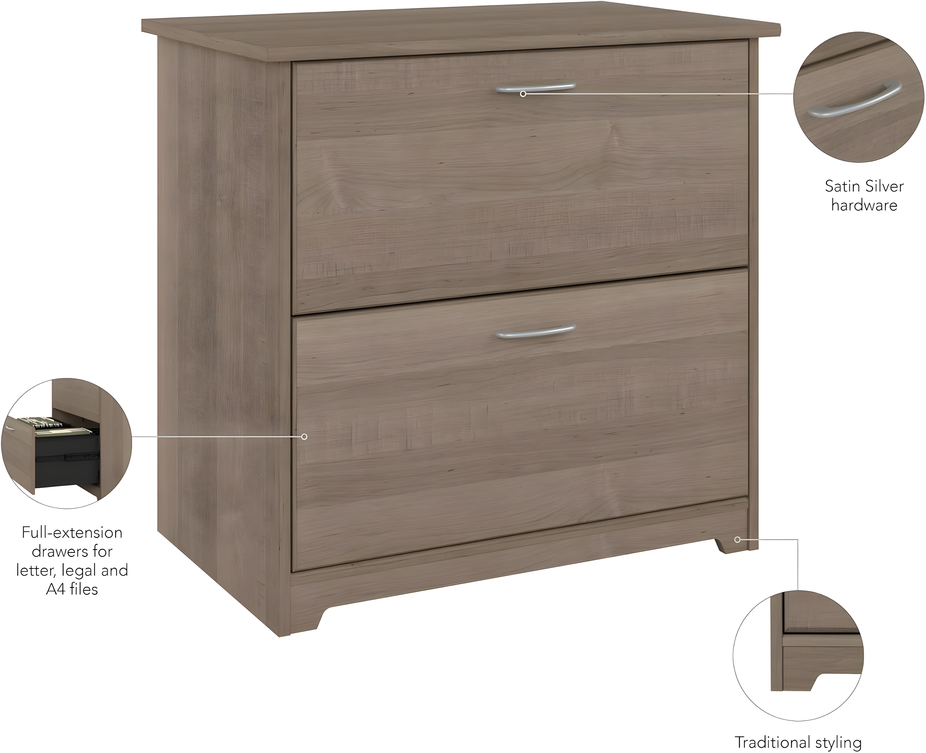 Shelonda 31.26'' Wide 2 -Drawer File Cabinet