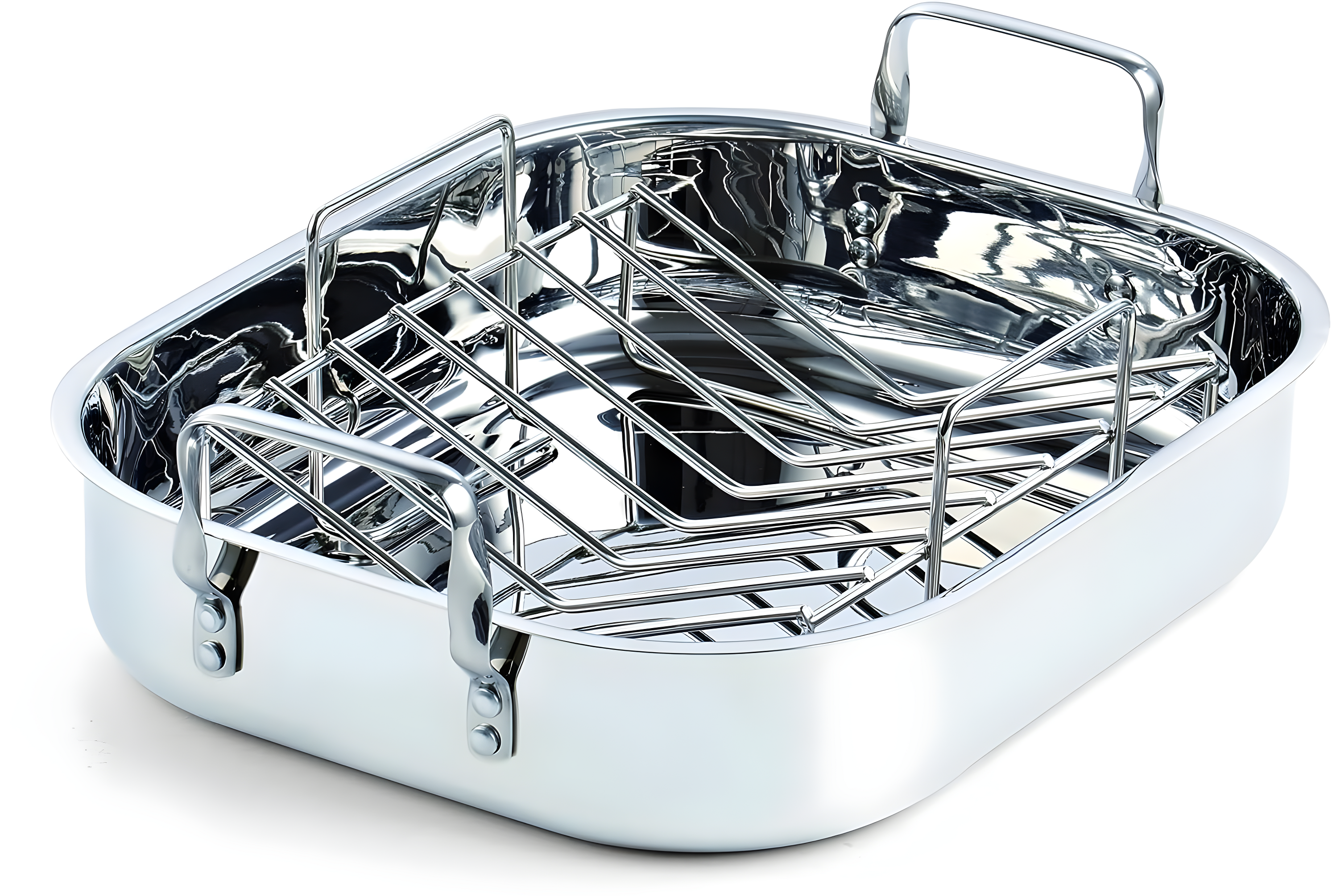 Cooks Standard Cooks Standard 16-Inch by 13-Inch Stainless Steel Roasting Pan