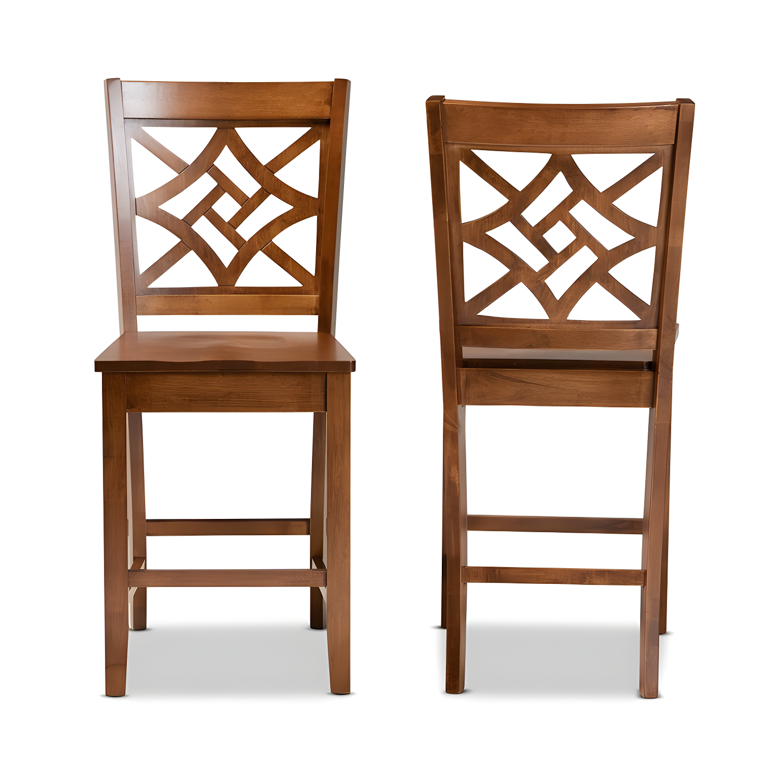 Darby Home Co Annorah Solid Wood Counter Stool (Set of 2)