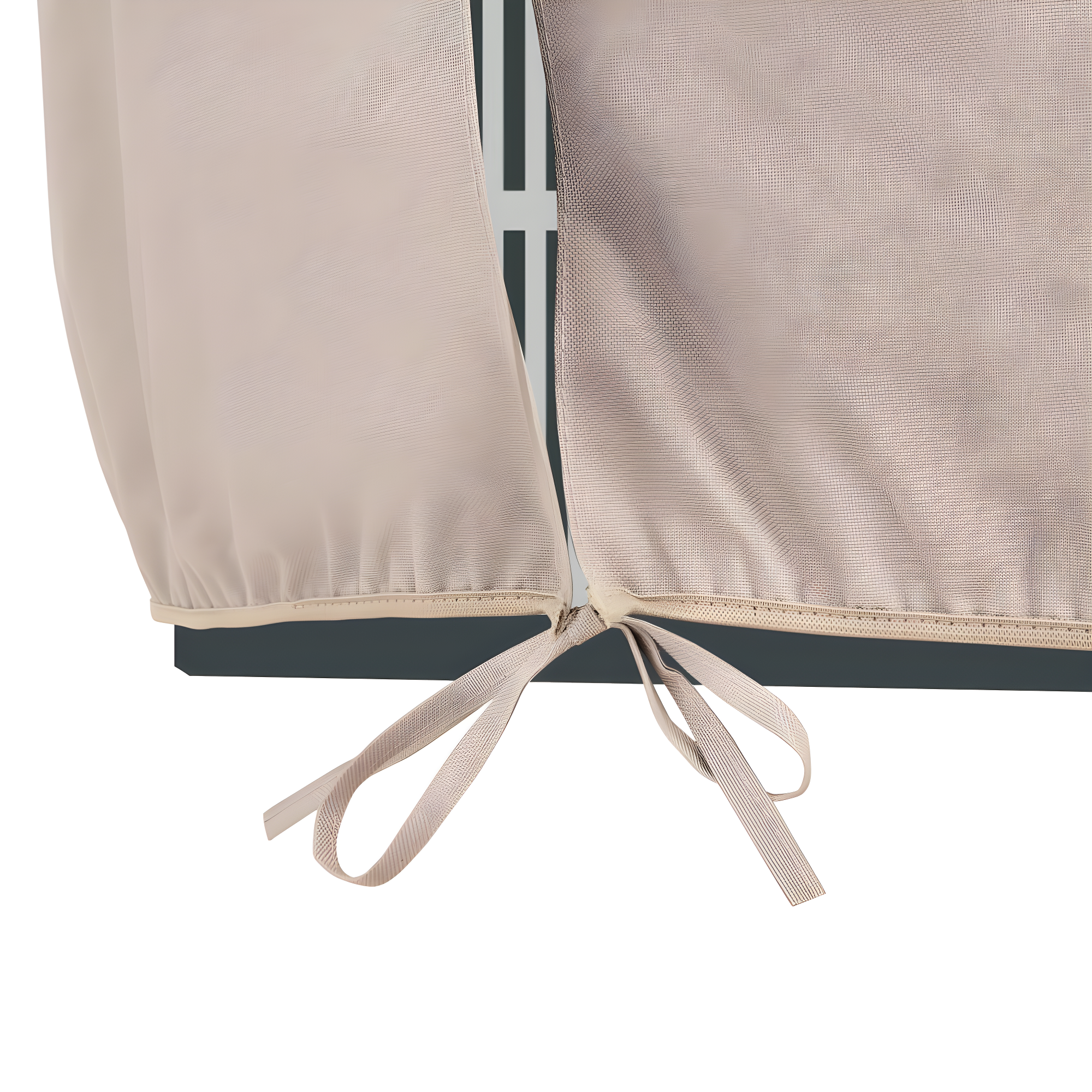 Modern Leisure Modern Leisure Chalet Round Air Conditioner Cover, 34" Diameter x 30"H, Beige