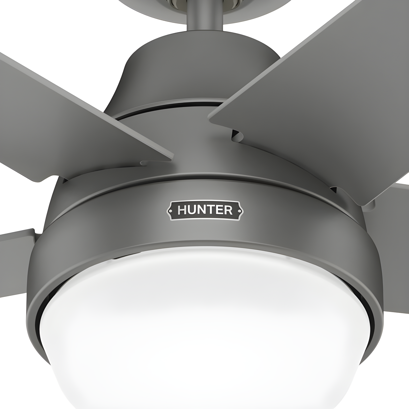 52" Aerodyne 5 - Blade Smart Standard Ceiling Fan with Lights and Remote
