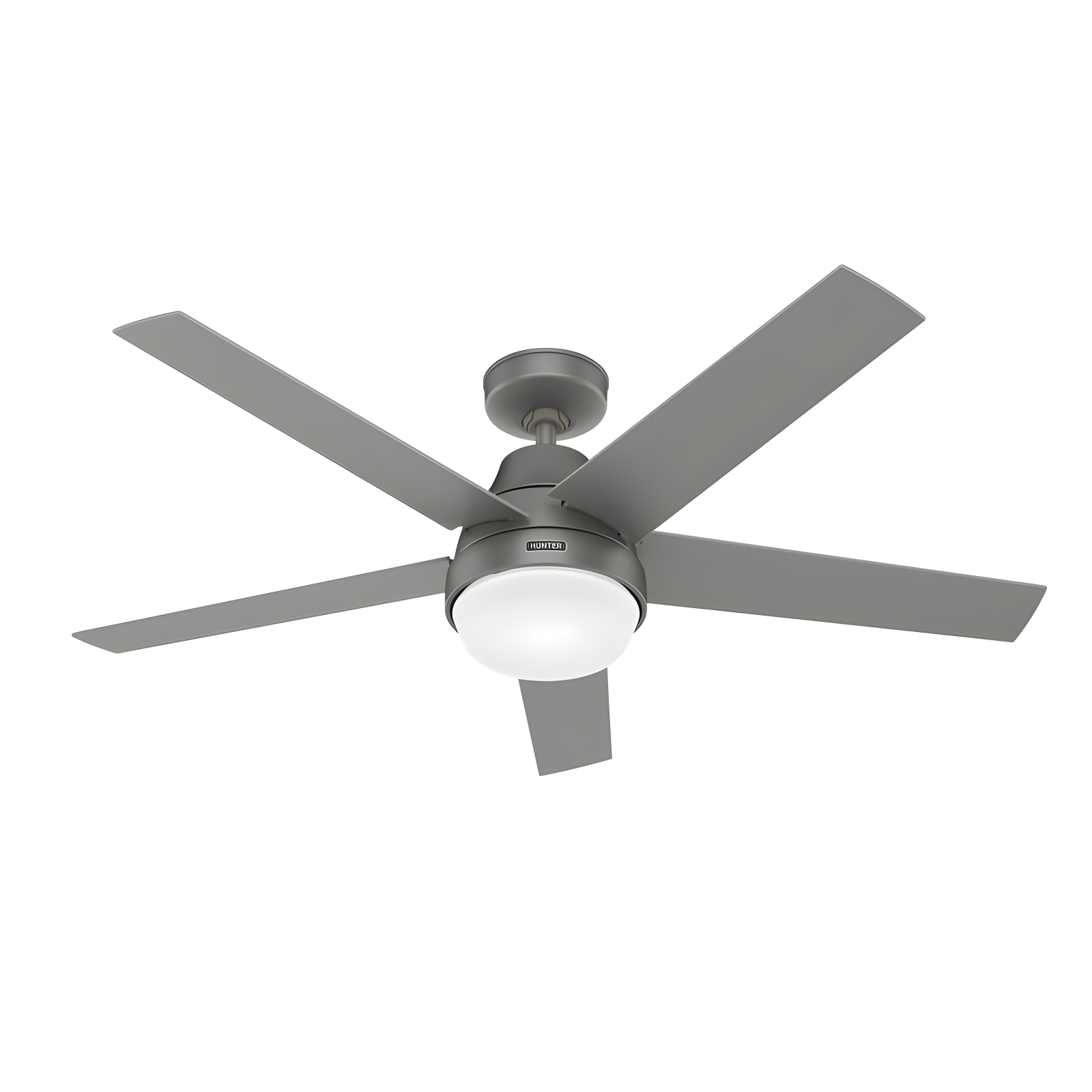 52" Aerodyne 5 - Blade Smart Standard Ceiling Fan with Lights and Remote