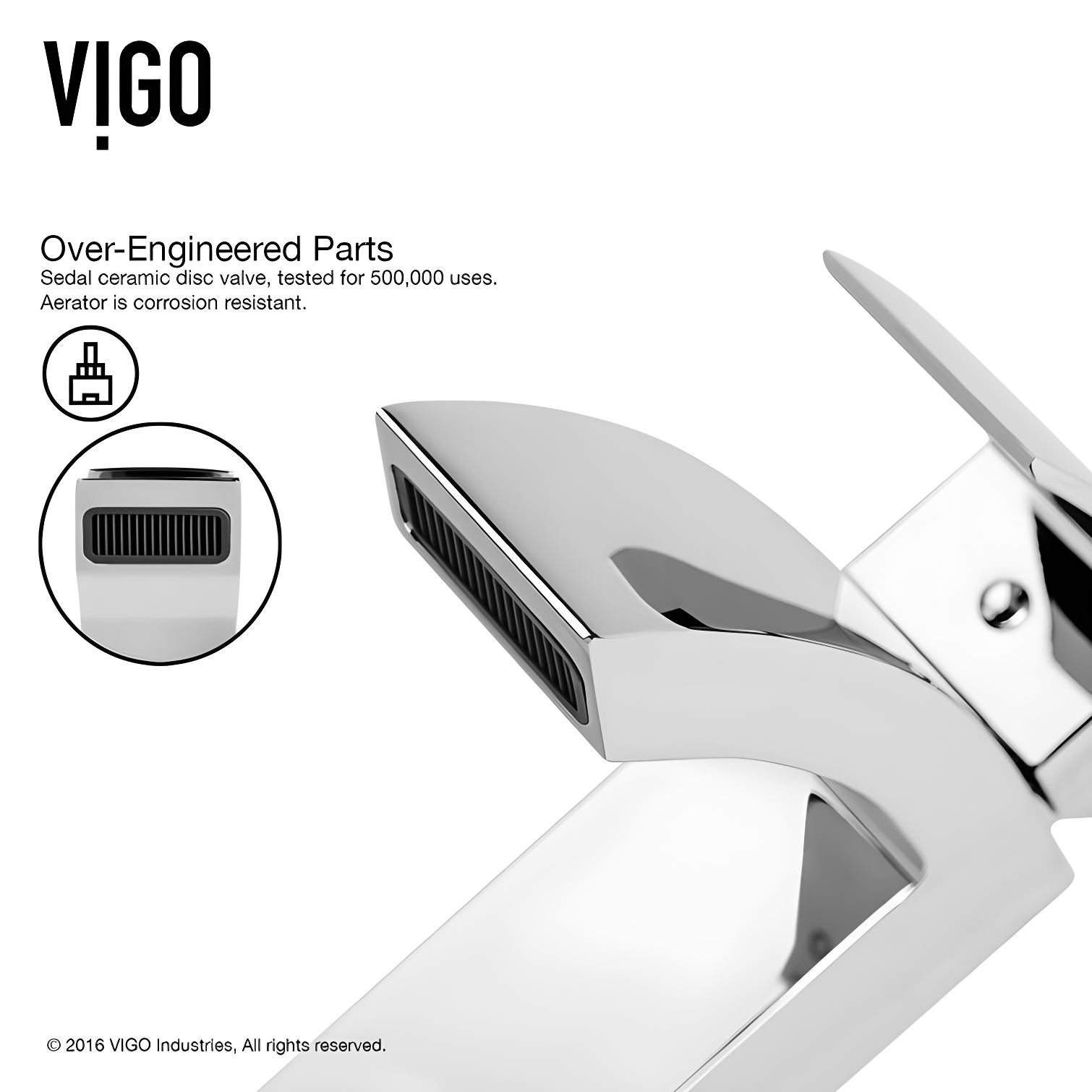 Satro 7" H Single Handle Single Hole Bathroom Faucet