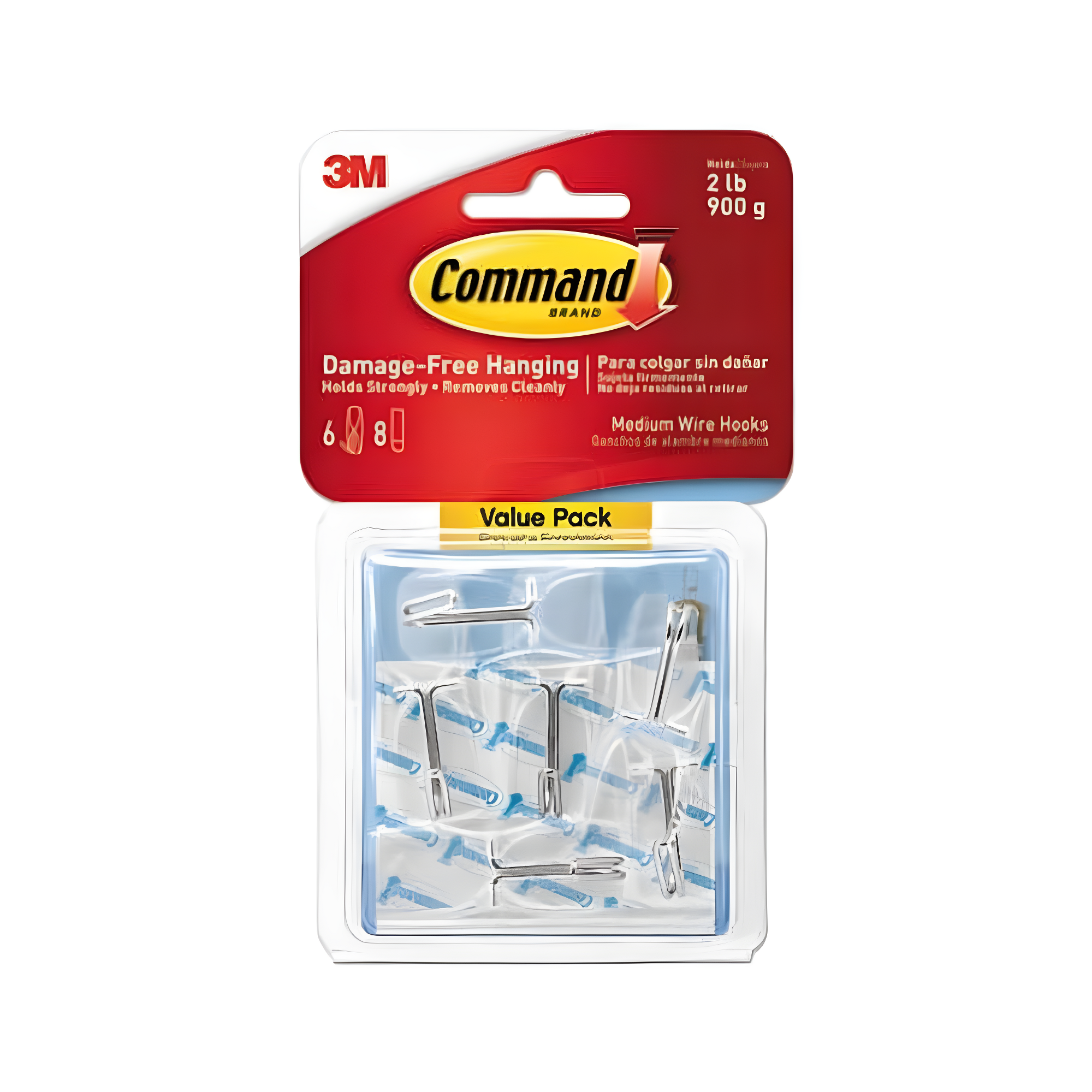 Command Command Hooks (Set of 6)