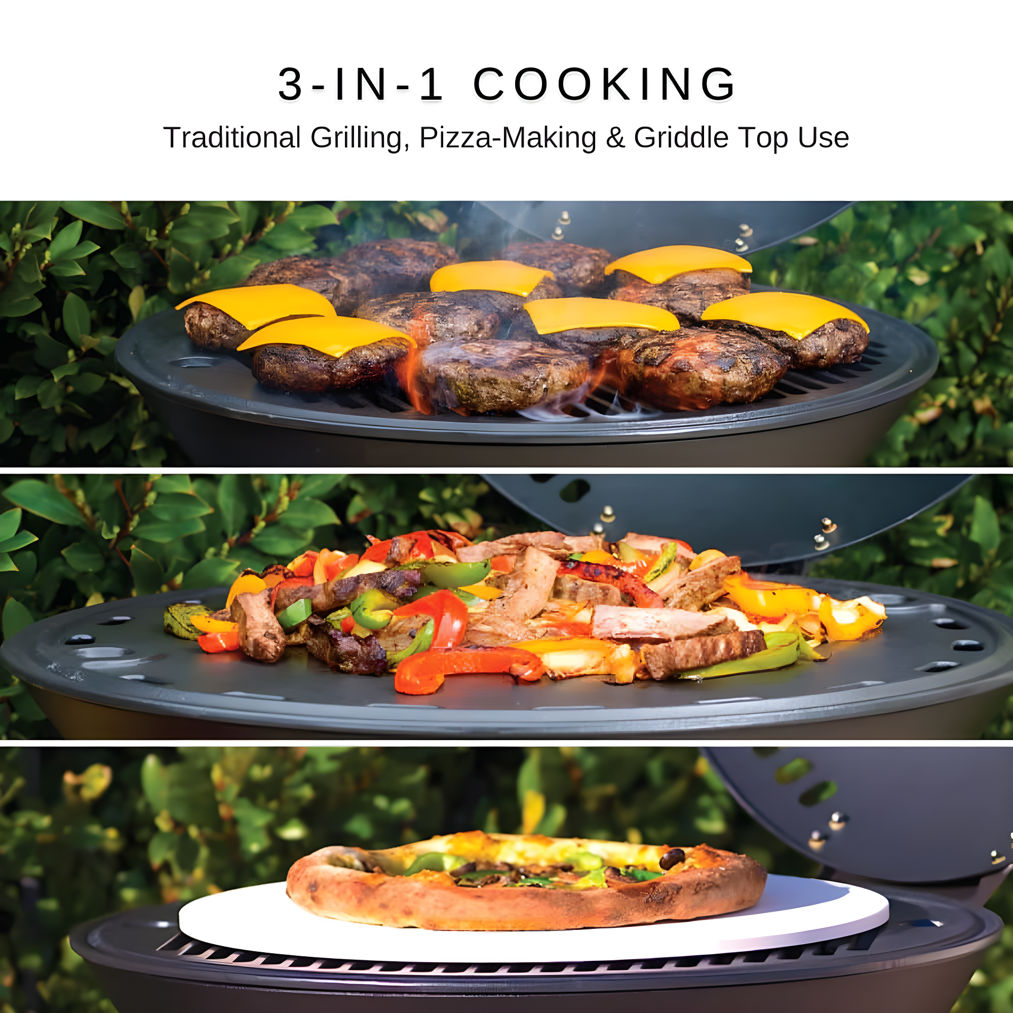 Fuego Living 2 - Burner Countertop Liquid Propane Gas Grill