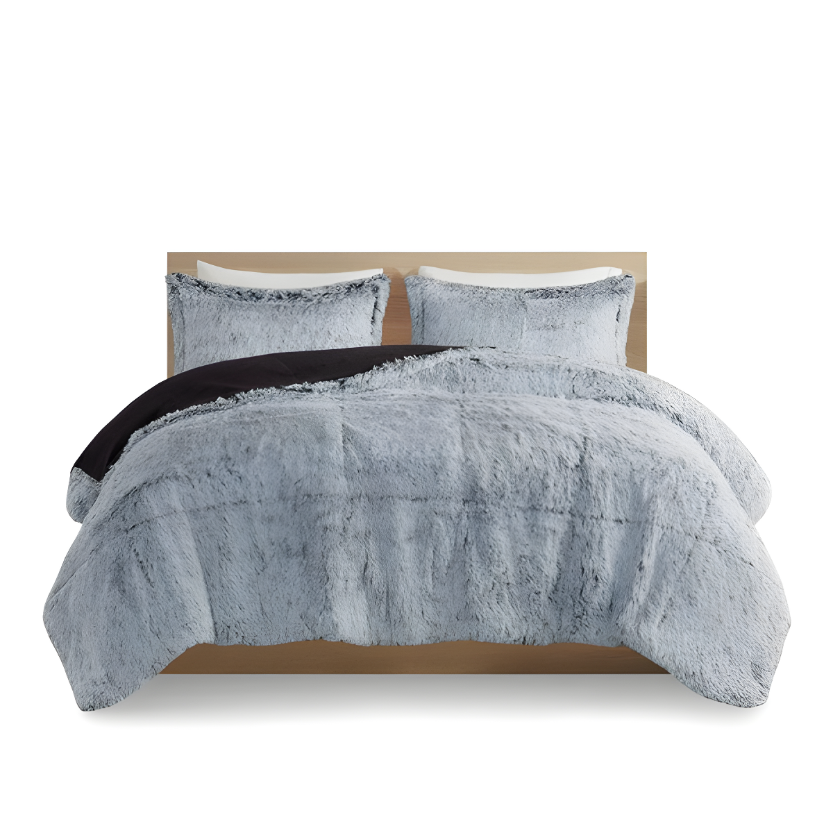 Intelligent Design Malea Shaggy Faux Fur Comforter Mini Set