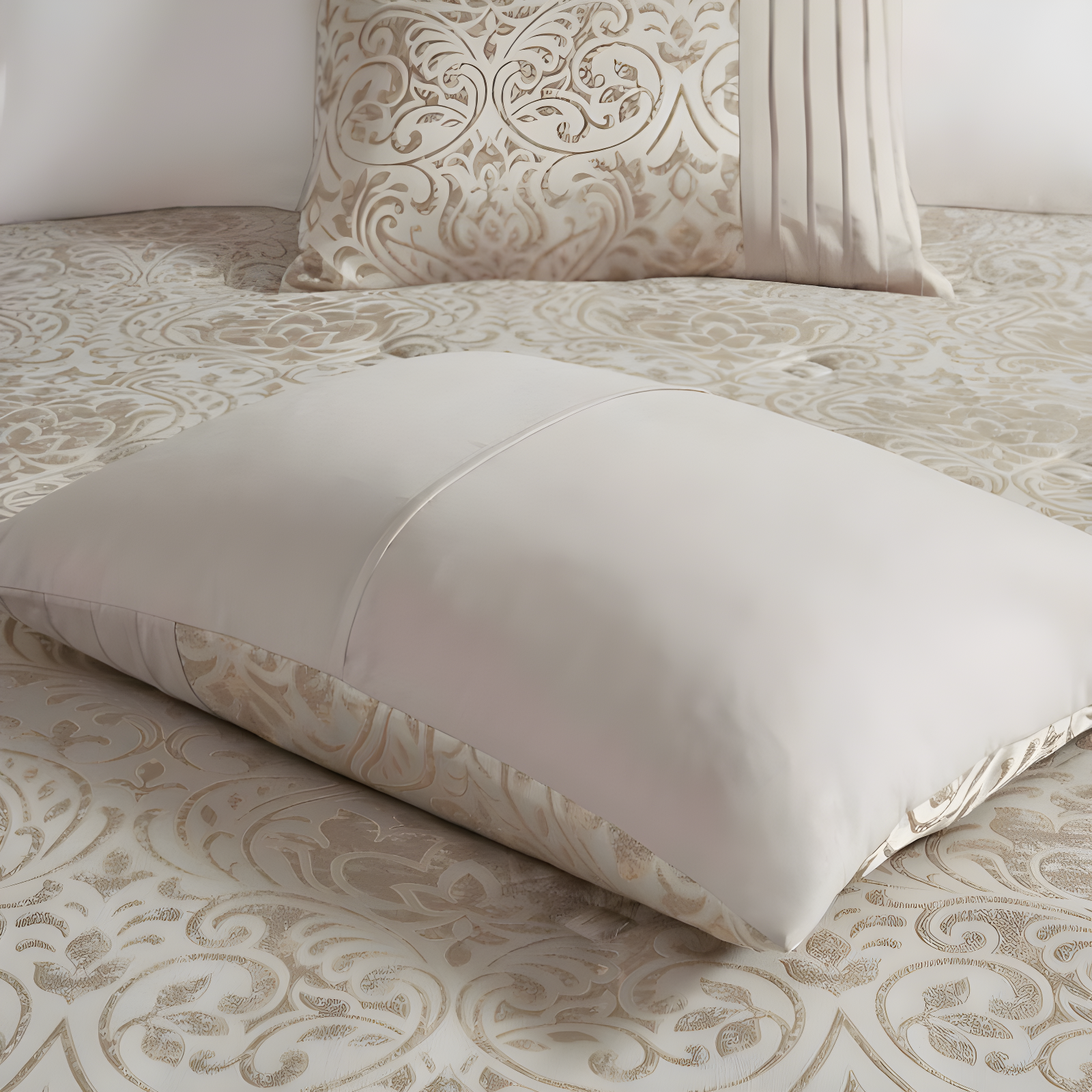Madison Park Emilia 12 Piece Jacquard Comforter Set with Bed Sheets