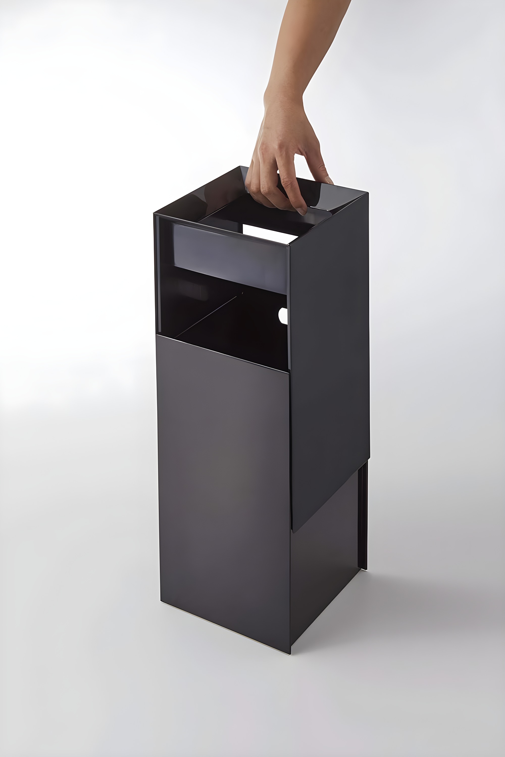 Yamazaki Home 2.37 Gallon Open Waste Basket