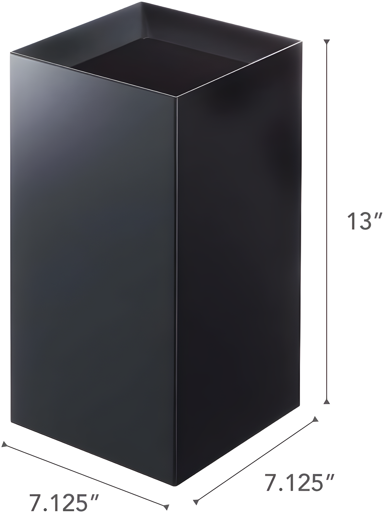 Yamazaki Home 2.37 Gallon Open Waste Basket