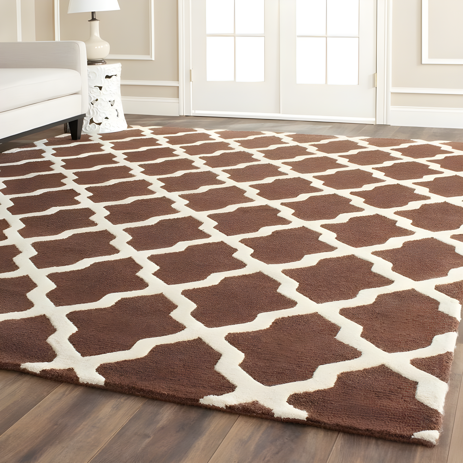 Cambridge CAM121 Hand Tufted Area Rug - Safavieh