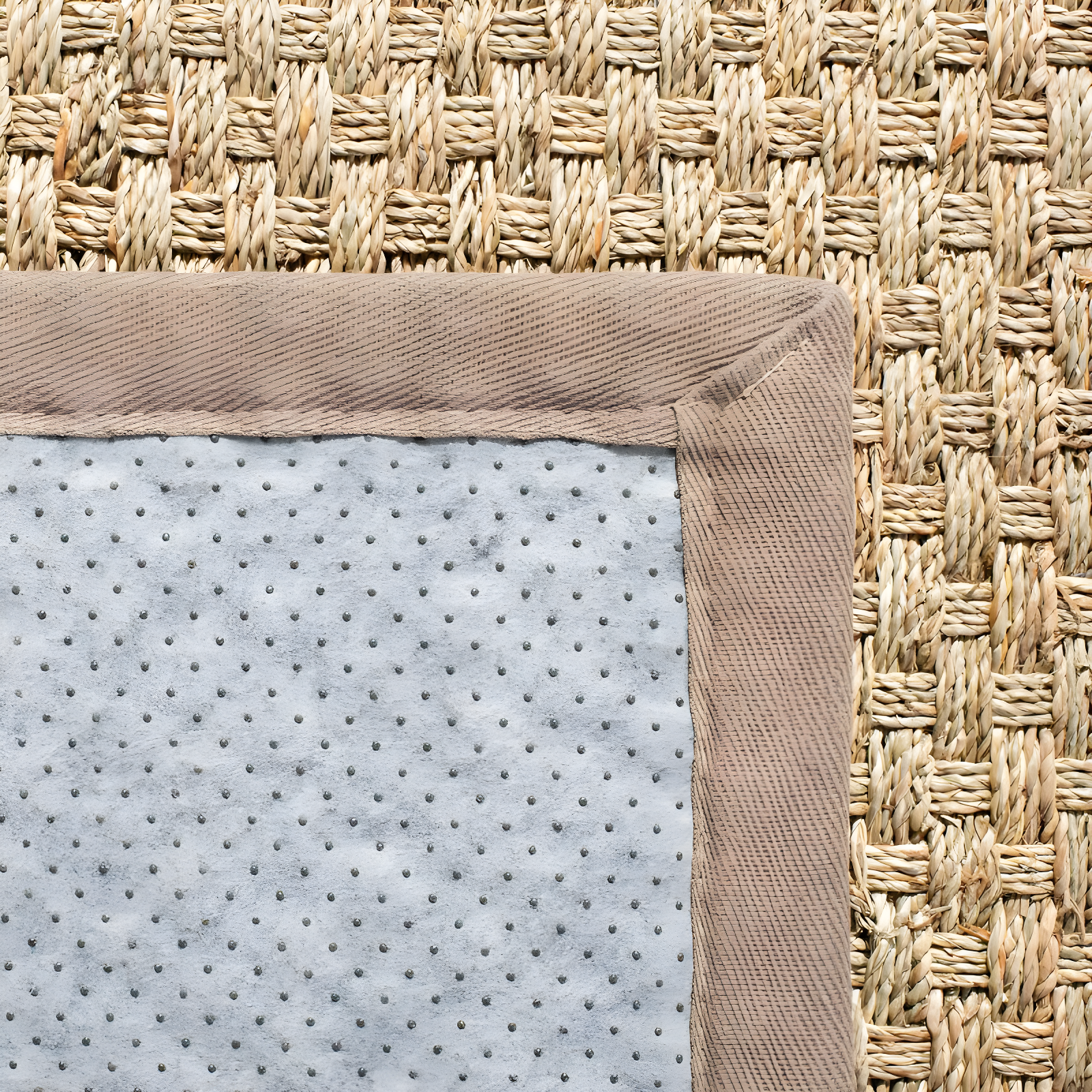 Natural Fiber NF114 Power Loomed Indoor Runner Rug - Natural/Grey - 2'6"x6' - Safavieh.