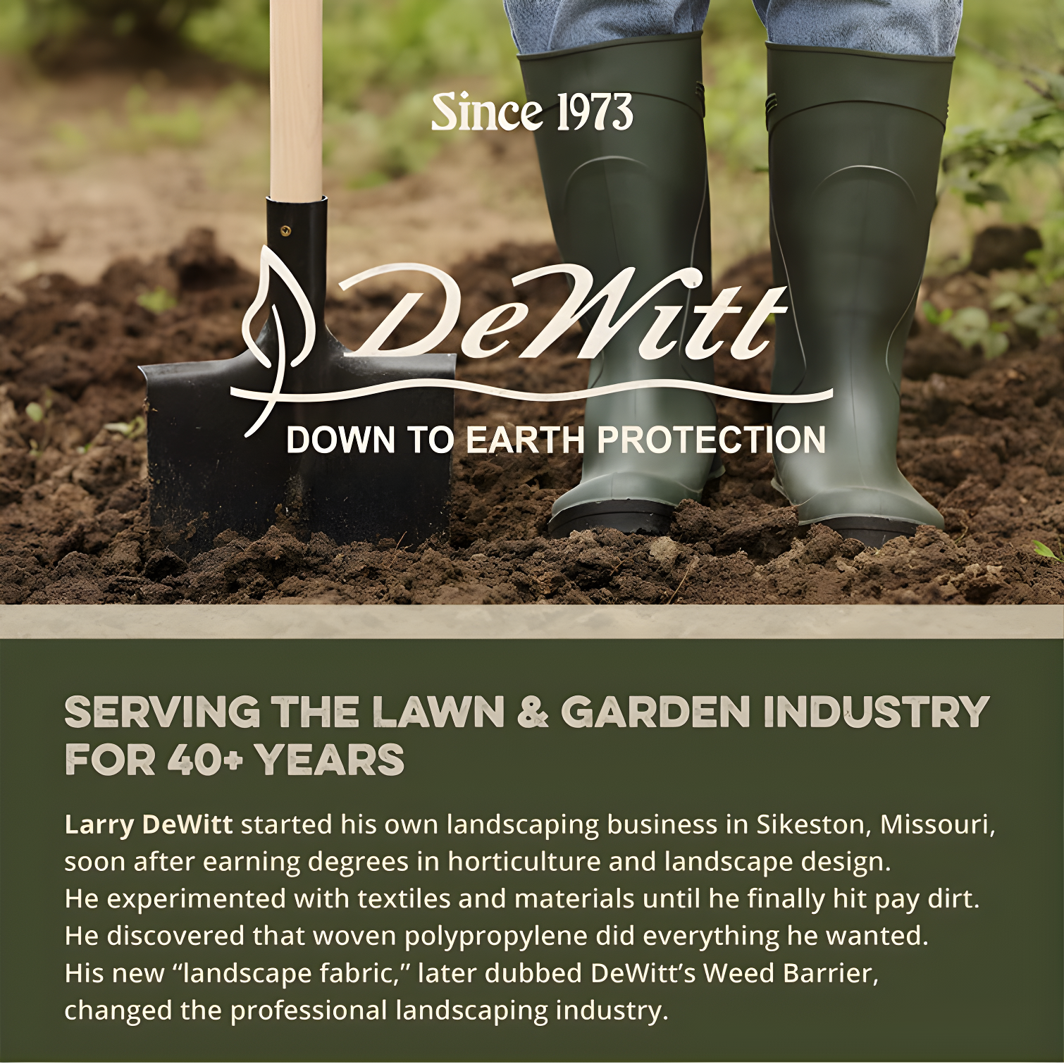 DeWitt Sunbelt Woven Weed Barrier Landscape Fabric Ground Cover (Set of 2)