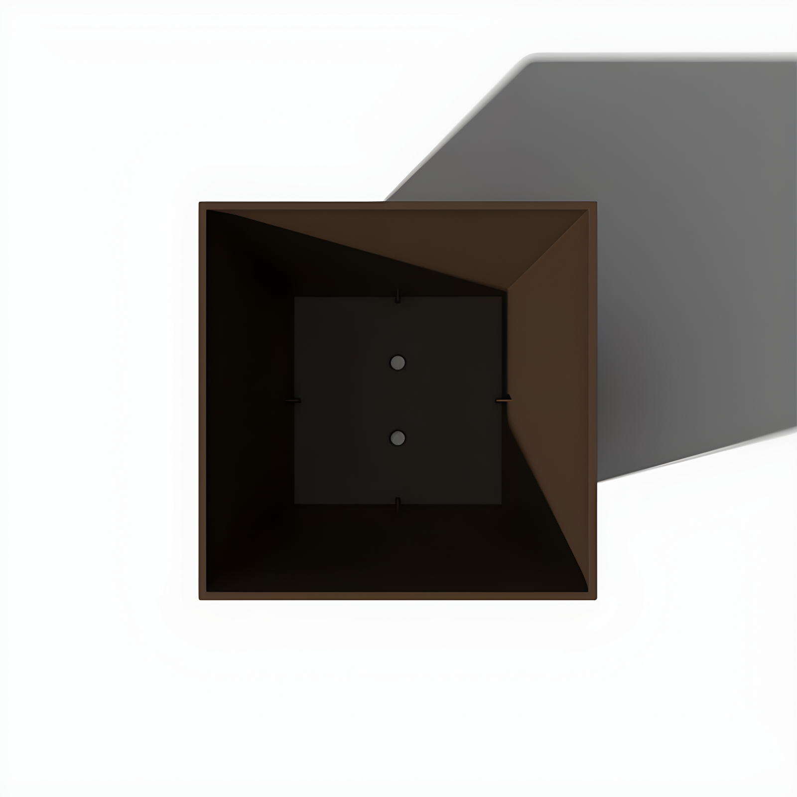 Veradek Pure Series Nobleton 22" Planter (Espresso, 22 inch)