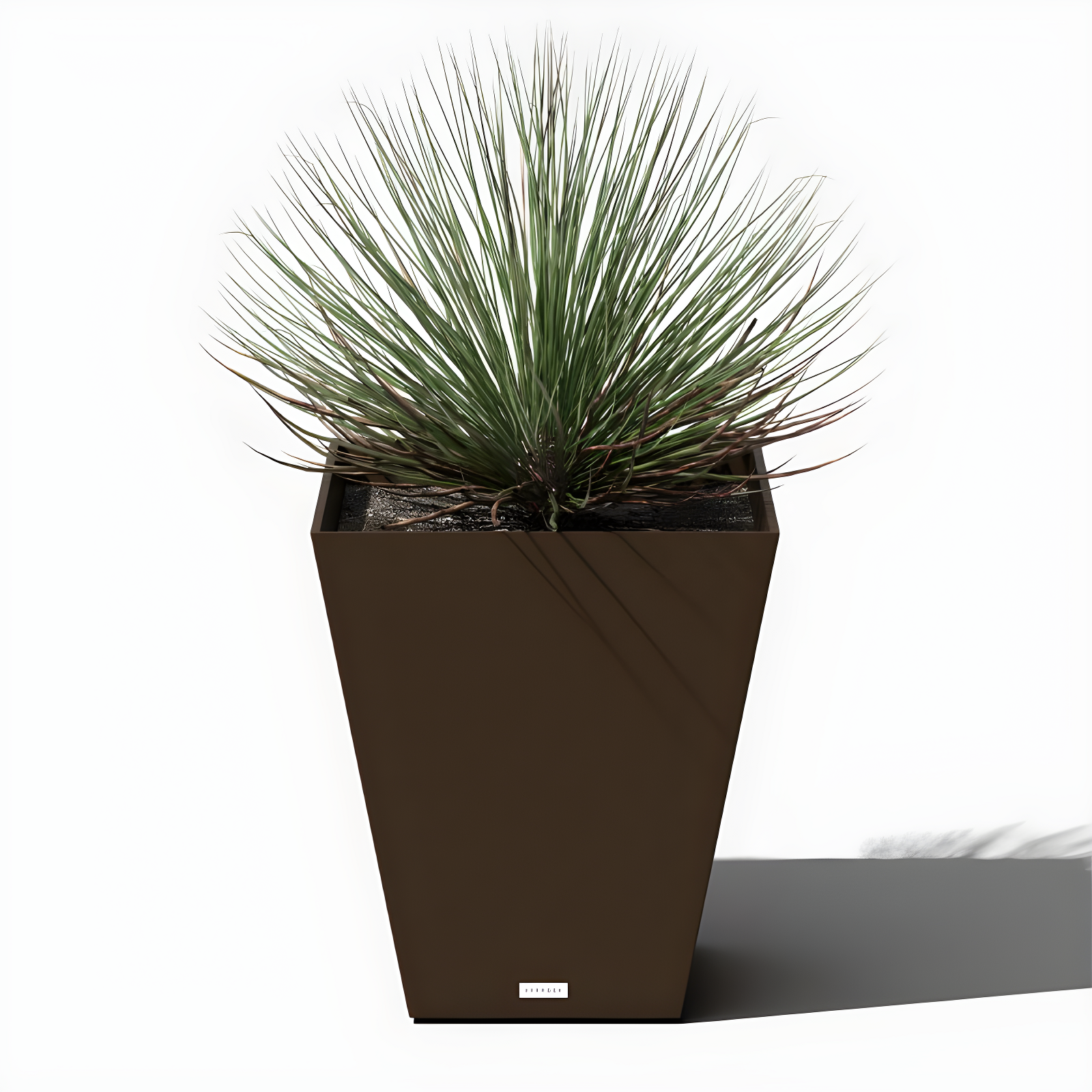 Veradek Pure Series Nobleton 22" Planter (Espresso, 22 inch)