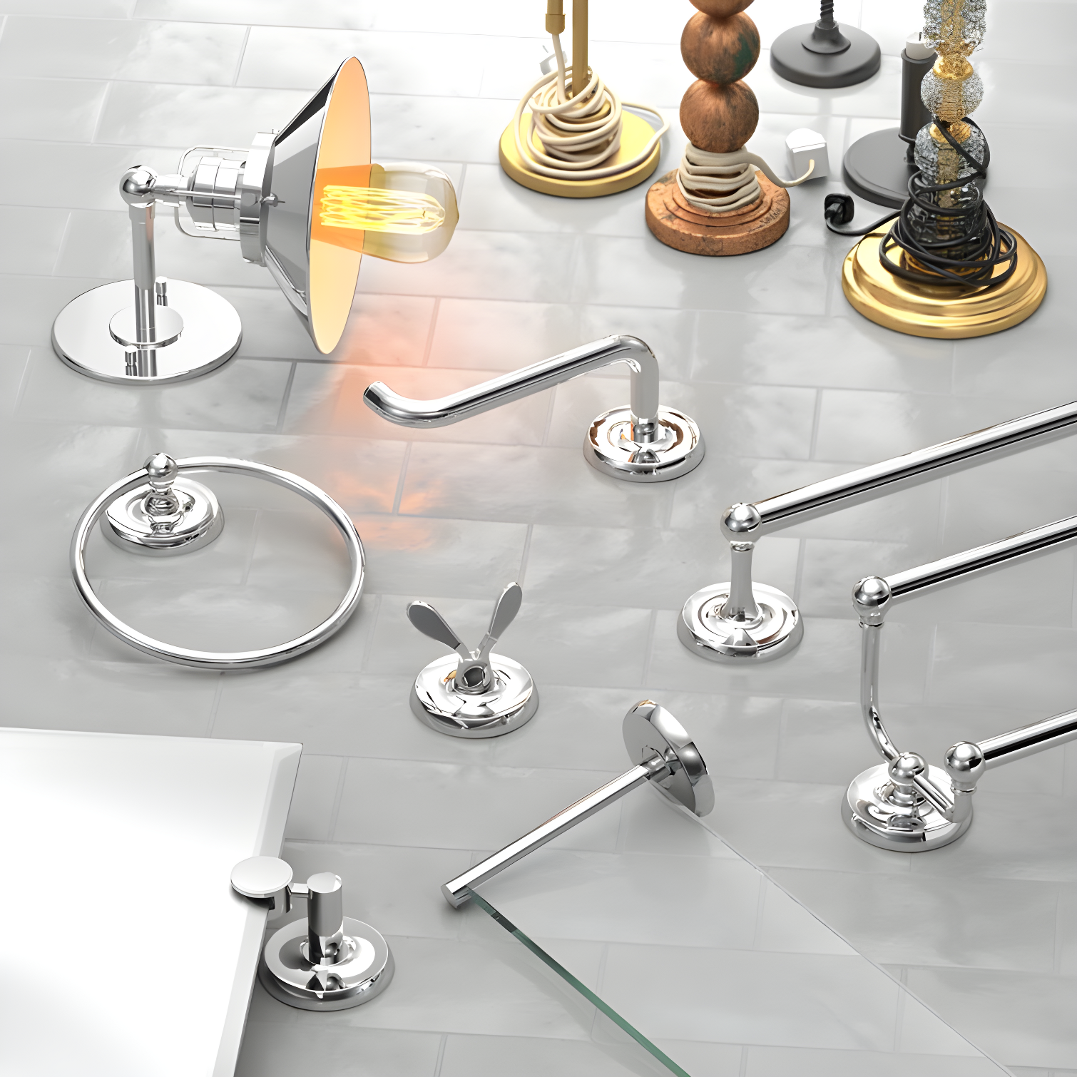 Farmhouse Wall Mount 2-Light Fixture | Double Wall Metal Sconce