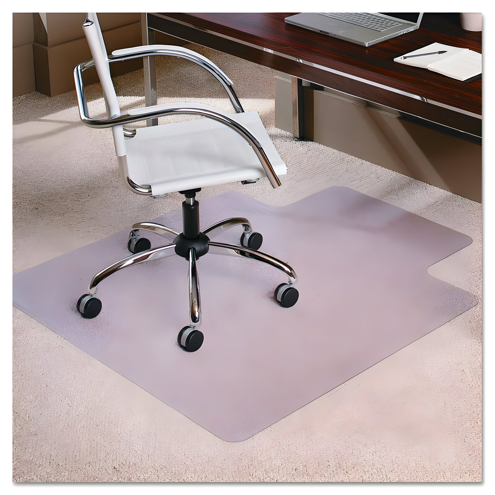 EverLife High Pile Carpet Ramped Chair Mat