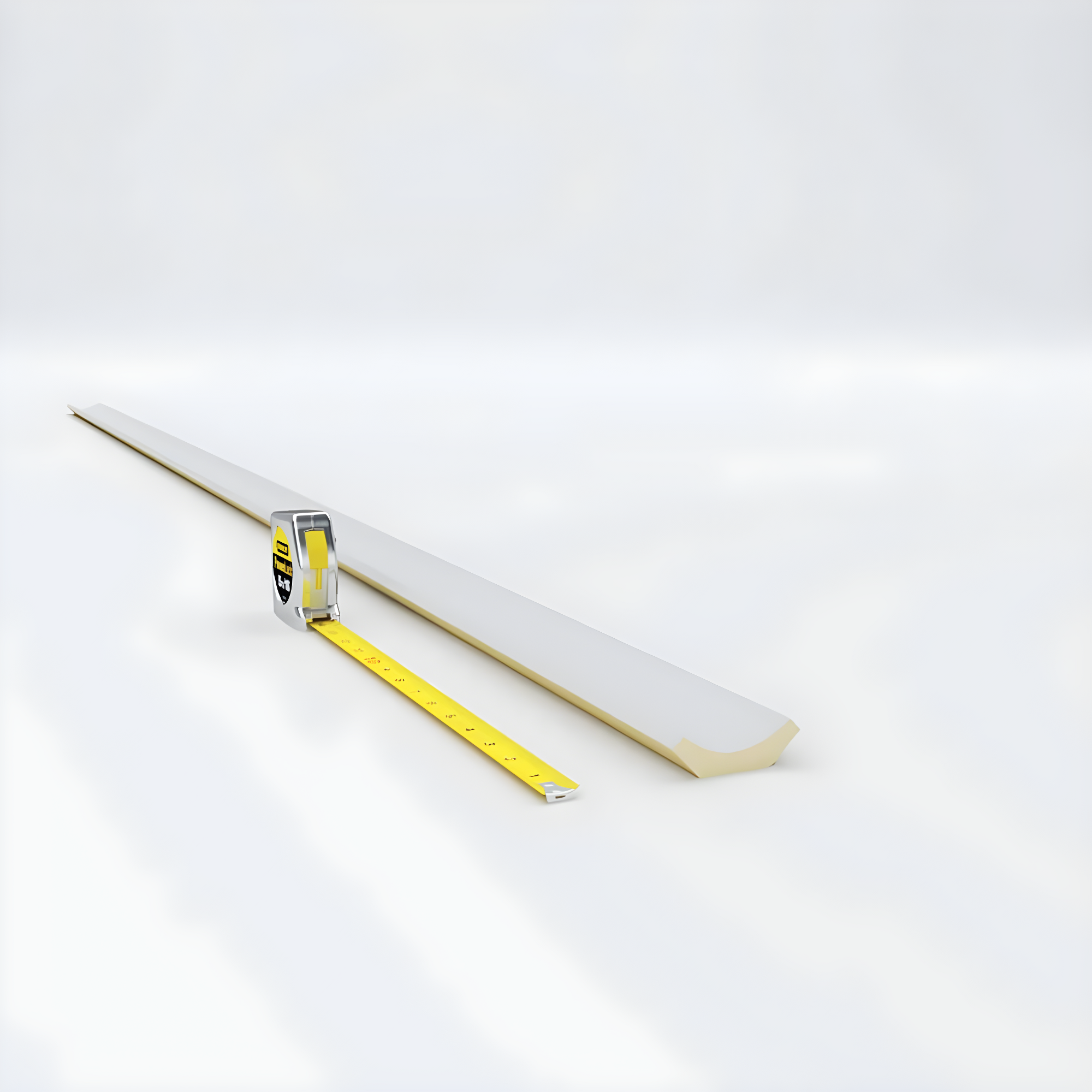 Ekena Millwork 2"H x 1 7/8"P x 2 3/4"F x 94 1/2"L Reece Traditional Smooth Crown Moulding