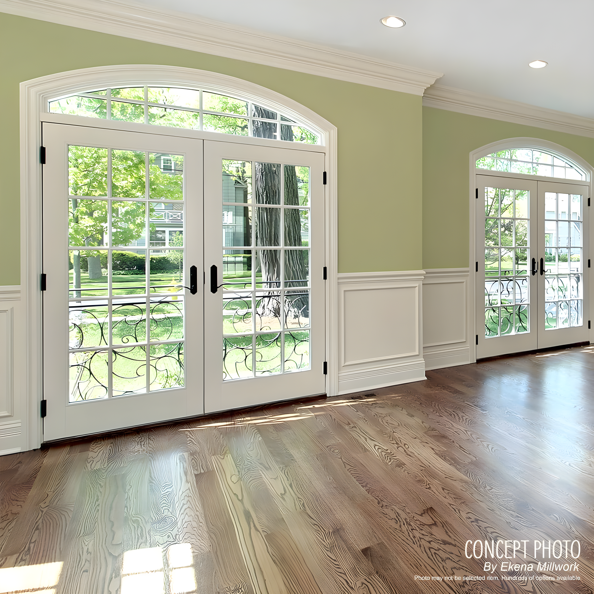 Ekena Millwork 2"H x 1 7/8"P x 2 3/4"F x 94 1/2"L Reece Traditional Smooth Crown Moulding