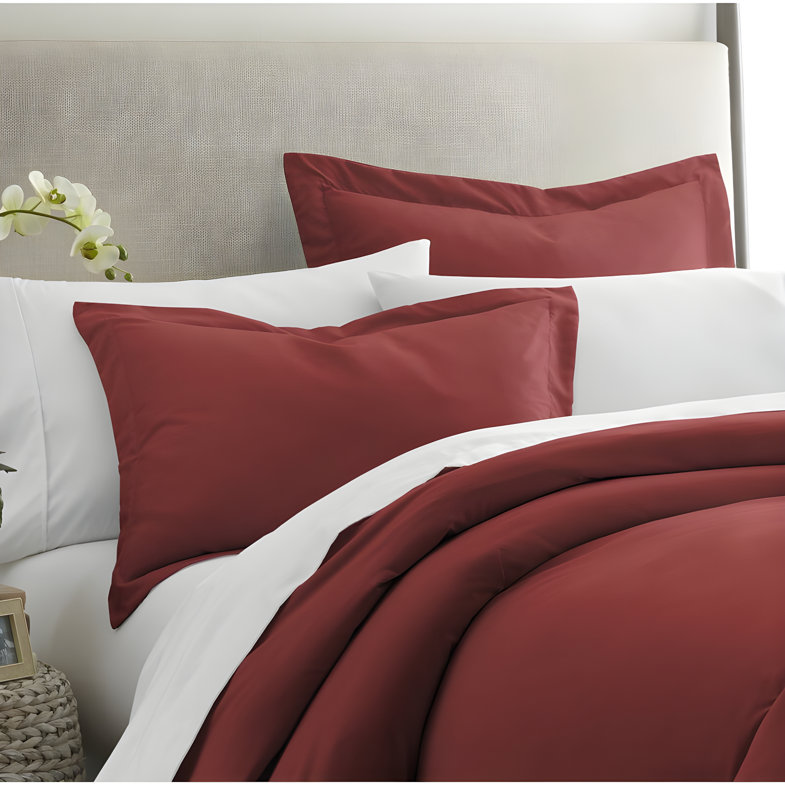 Pillow Shams 2-Pack Microfiber Ultra Soft Bedding (Set of 2)