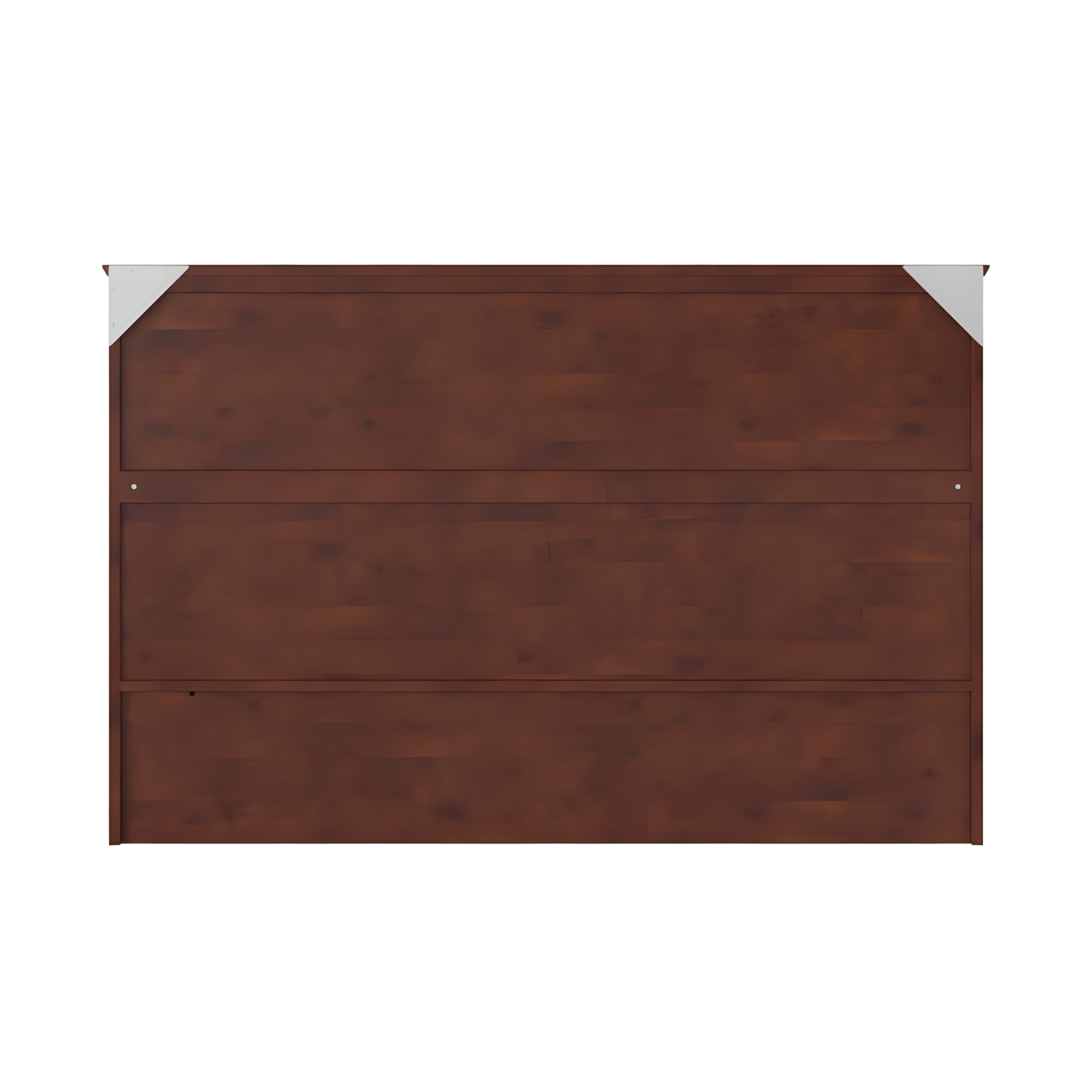 Queen Southampton Murphy Bed Chest with USB Turbo Charger Walnut - AFI: Space-Saving, Hardwood Frame, No Box Spring Needed