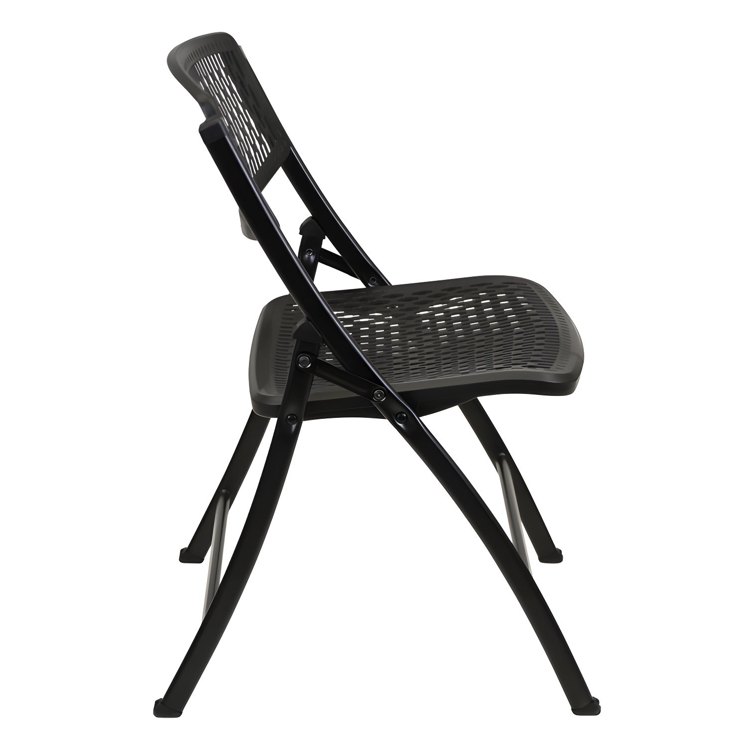 Flex One Plastic / Resin Folding Chair Set (Set of 4)