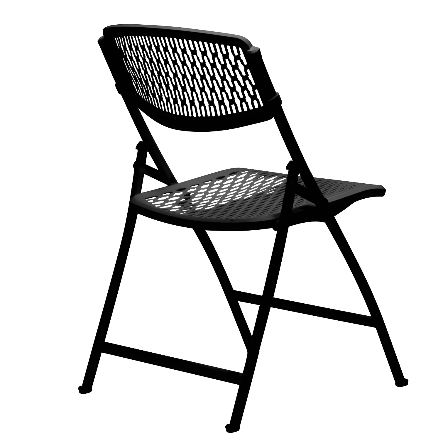 Flex One Plastic / Resin Folding Chair Set (Set of 4)