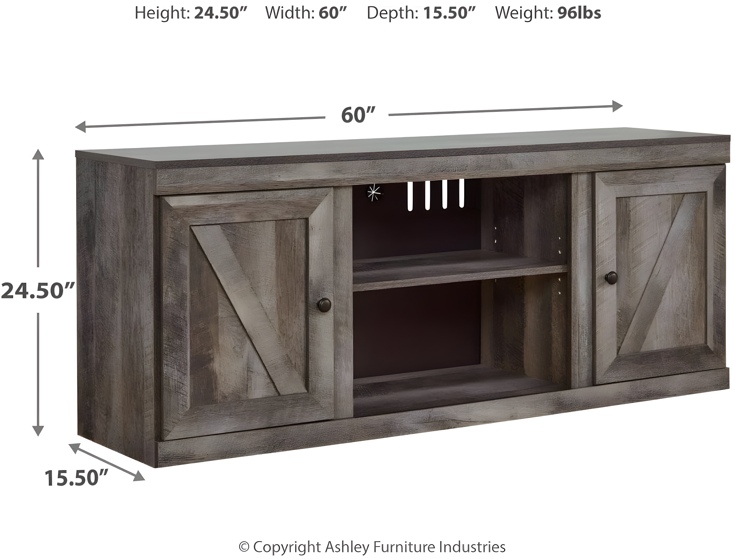Janneke TV Stand for TVs up to 60"