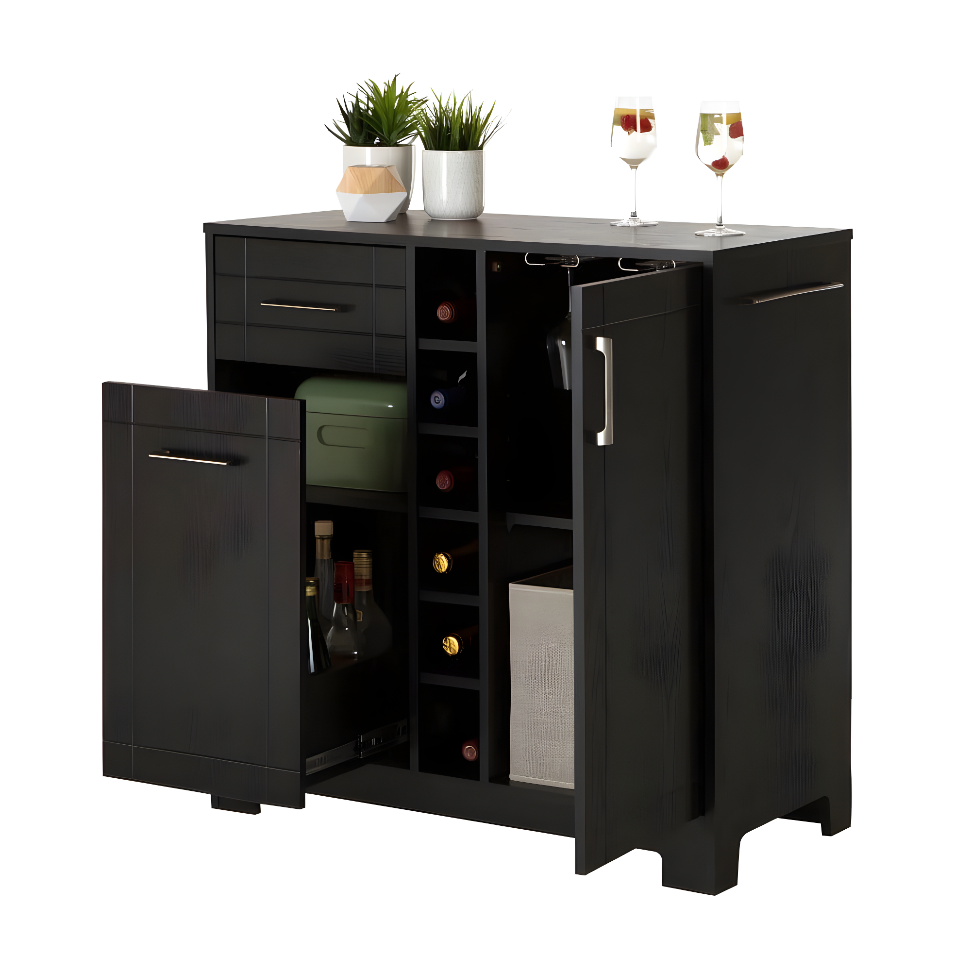Vietti 35.63'' Bar Cabinet