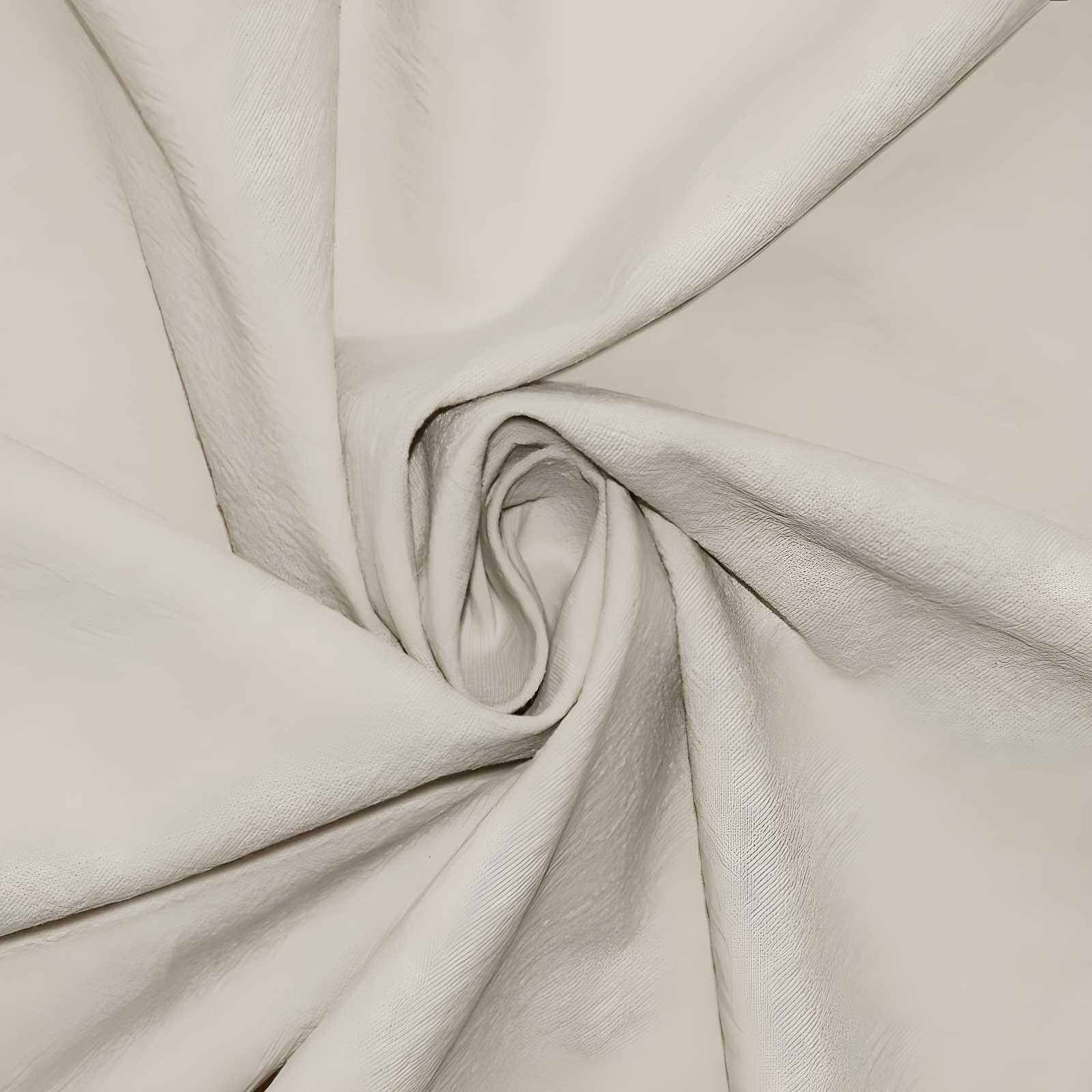 52"x95" Archaeo Light Filtering Washed Cotton Twist Tab Curtain Panel Oat: Modern Window Treatment, Beige