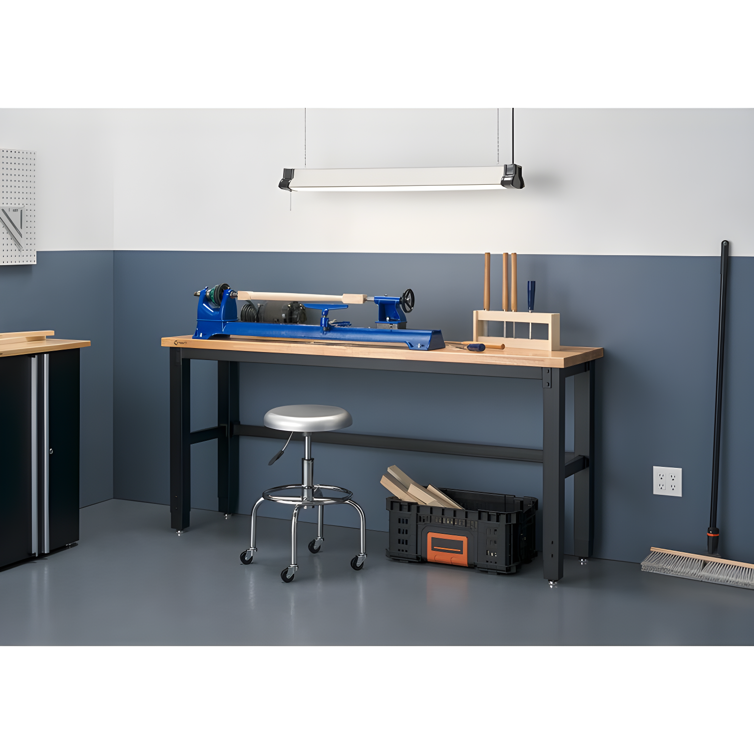 TRINITY Wood Top Work Table