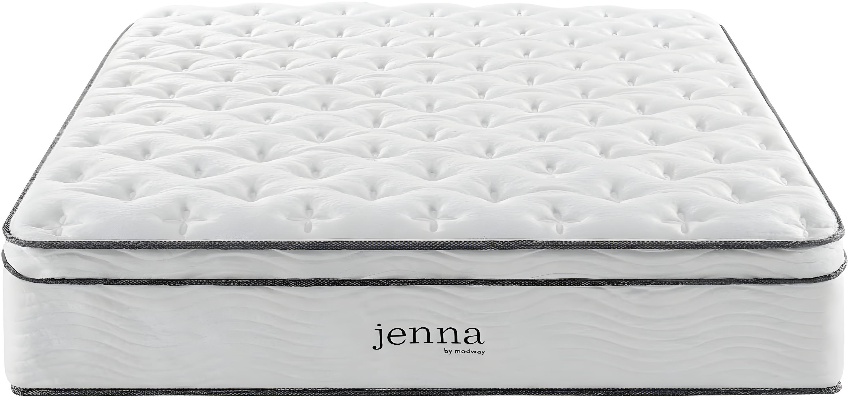 Modway Jenna 14-inch Euro Top Pocket Spring Mattress