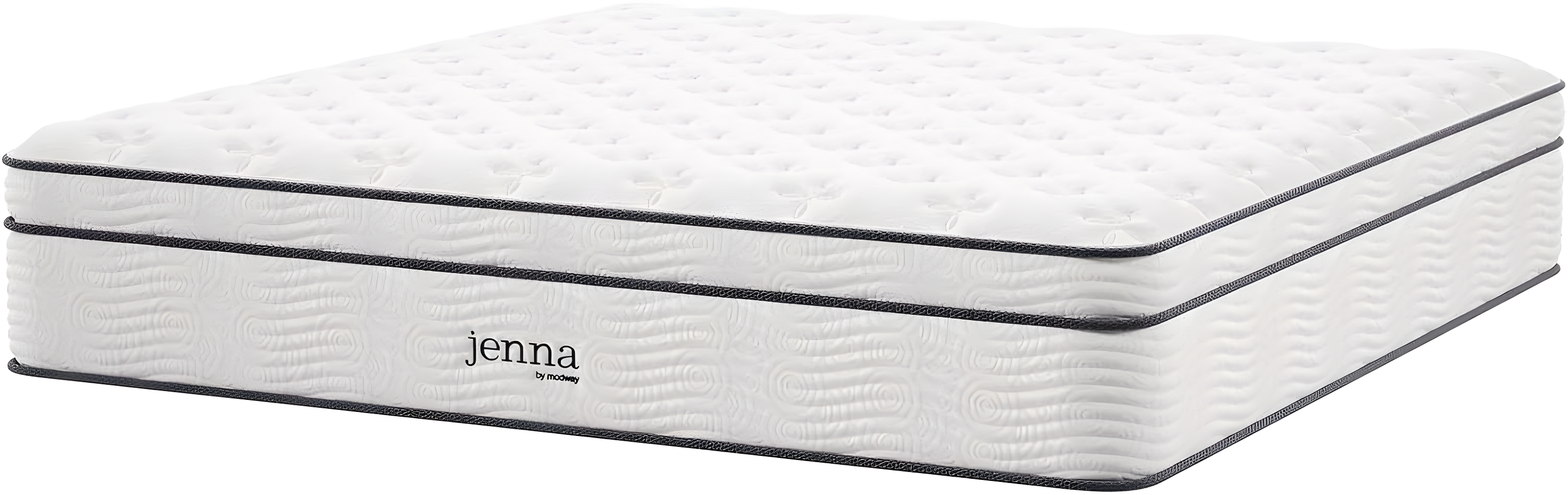 Modway Jenna 14-inch Euro Top Pocket Spring Mattress
