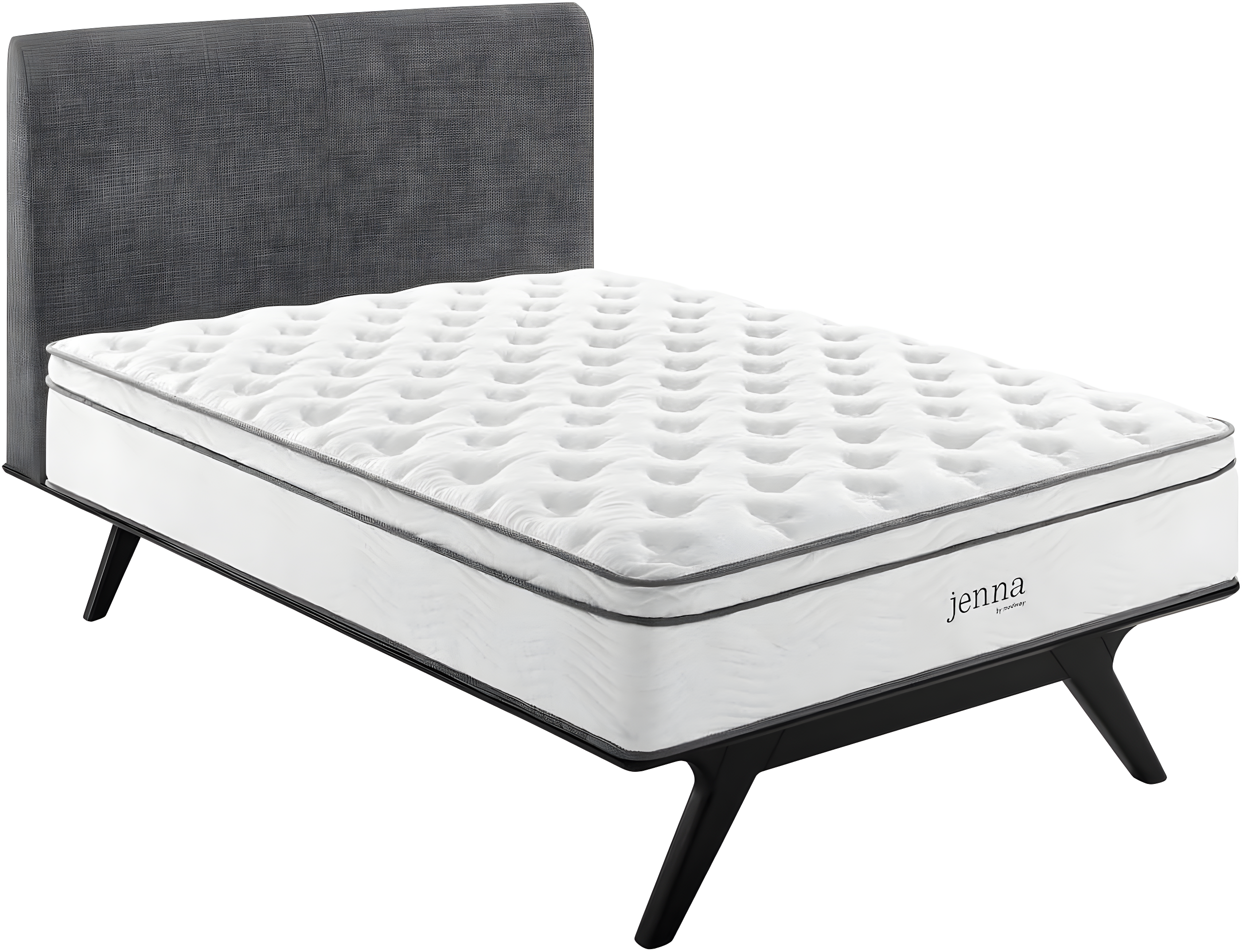 Modway Jenna 14-inch Euro Top Pocket Spring Mattress