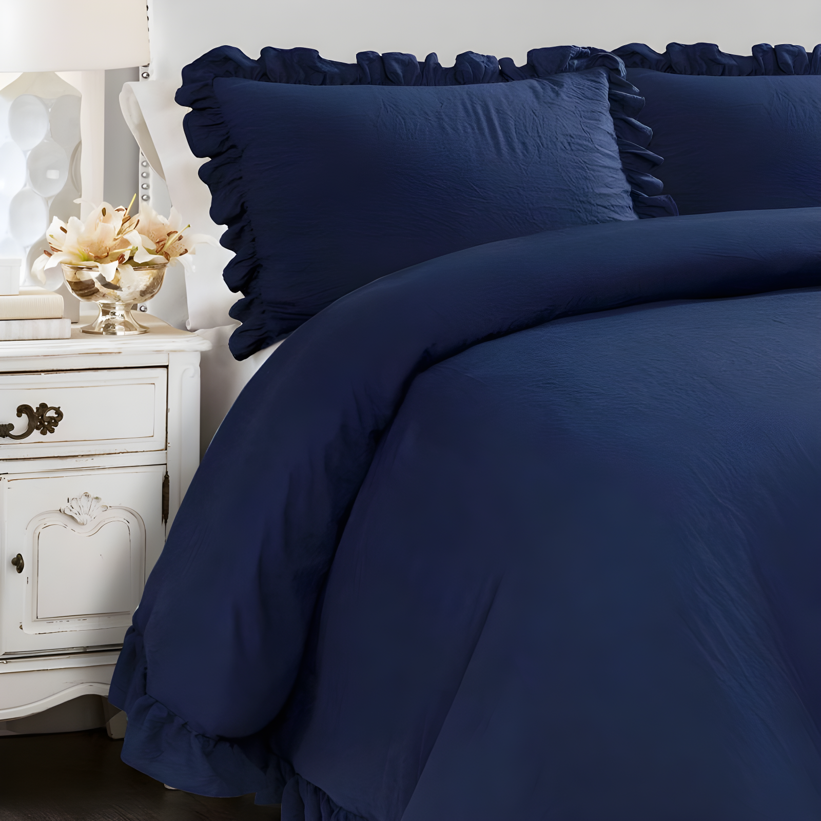 Lush Decor Reyna Microfiber 3 Piece Comforter Set