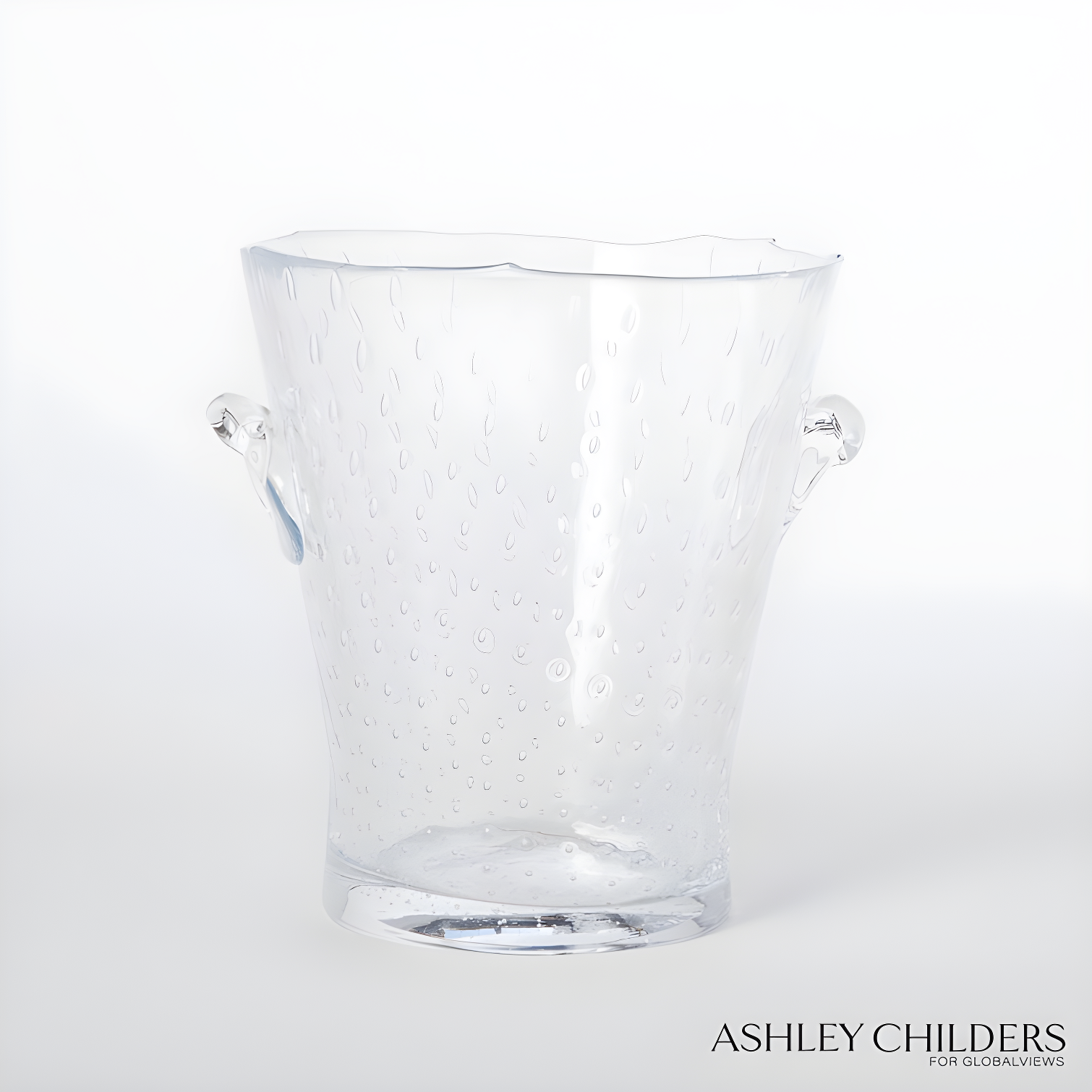 Champagne Bucket-Clear Seeded