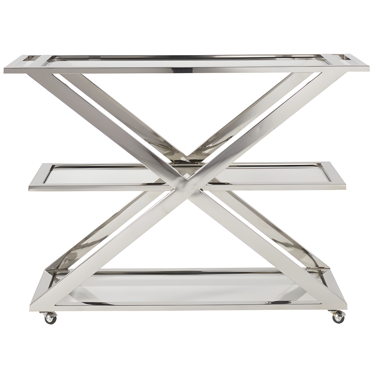 Universal Furniture Metal Bar Cart
