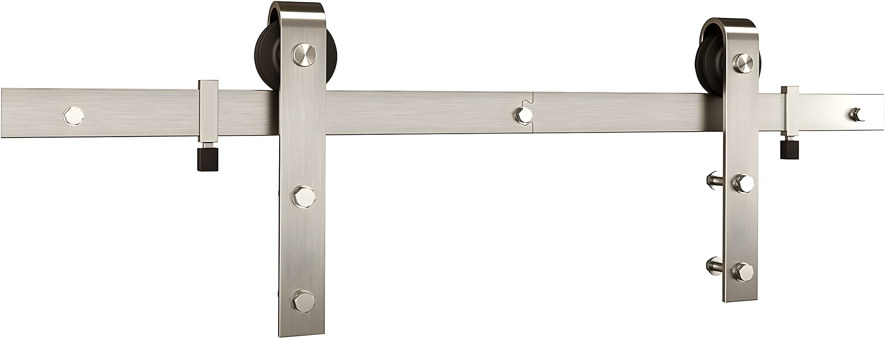 National Hardware Standard Single Barn Door Hardware Kit